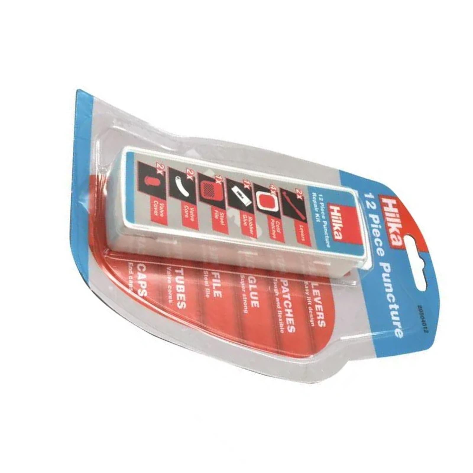 Comprehensive 12-Piece Puncture Repair Kit 