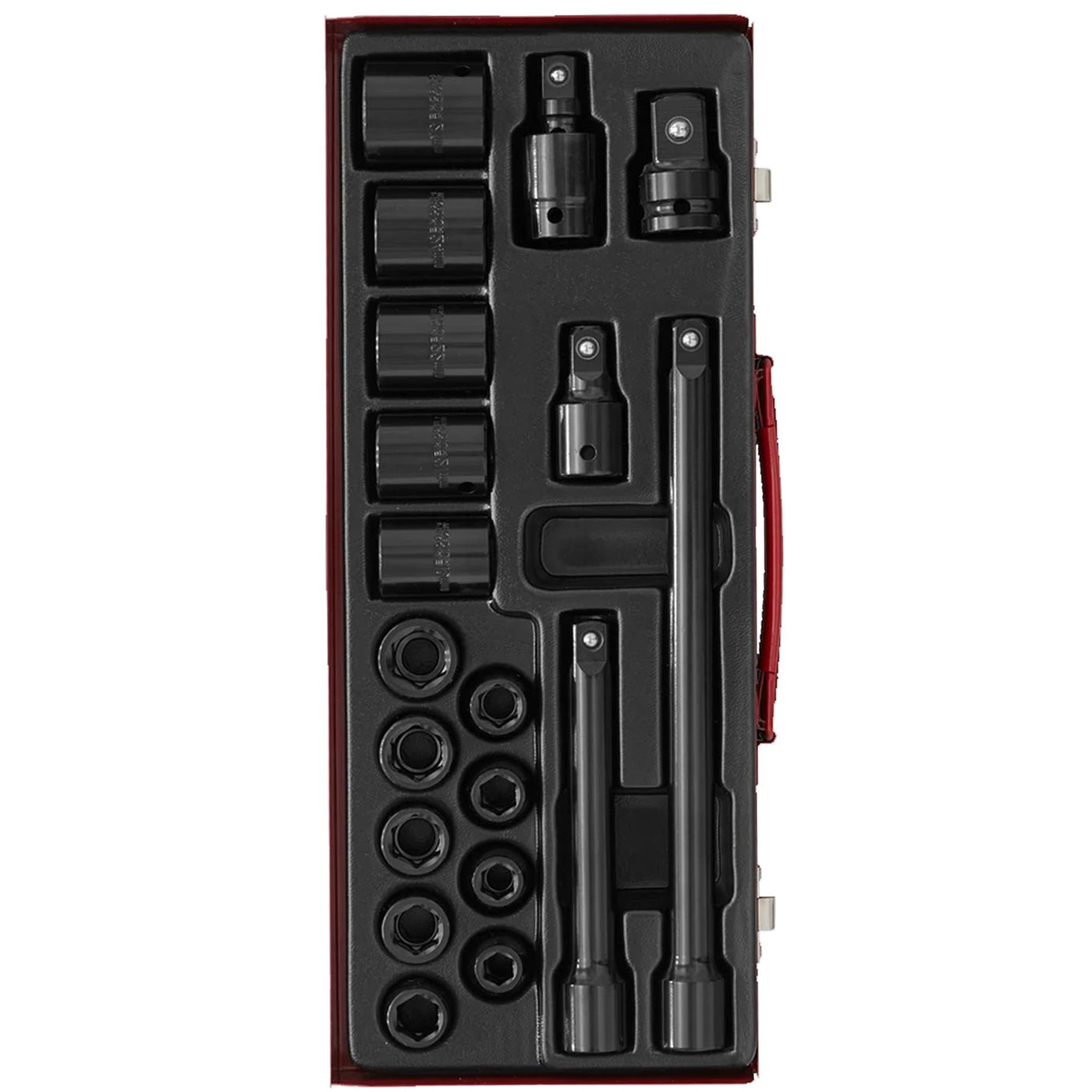 Sealey Impact Socket Set 19pc 1/2"Sq Drive Metric