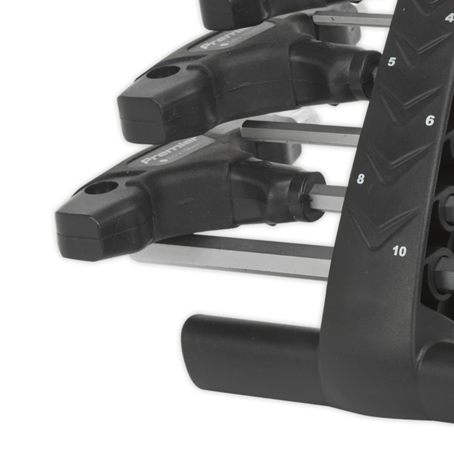 Sealey Hex Key Set 8pc T-Handle Metric