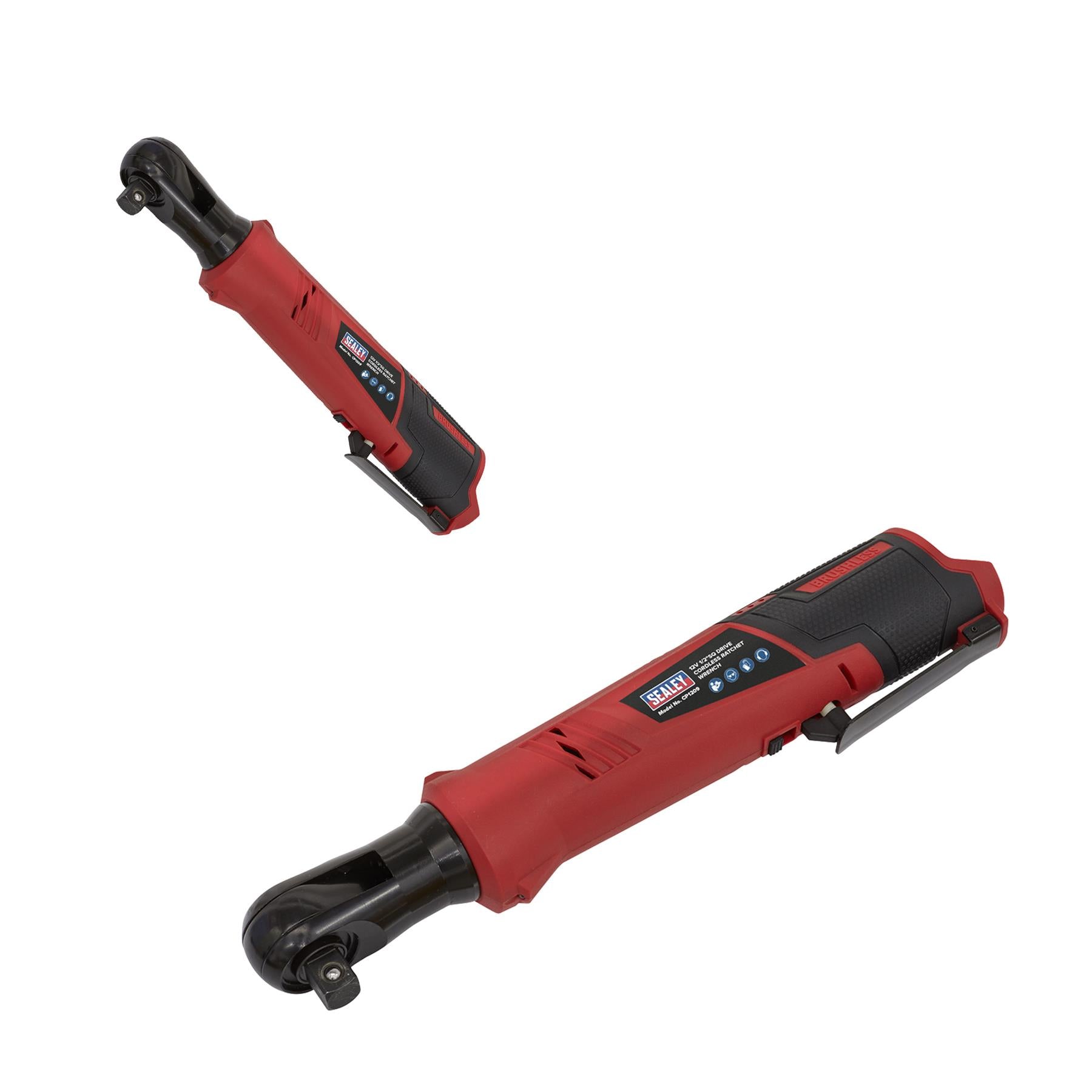 Sealey Cordless Ratchet Wrench 1/2"Sq Drive 12V Li-ion - Body Only