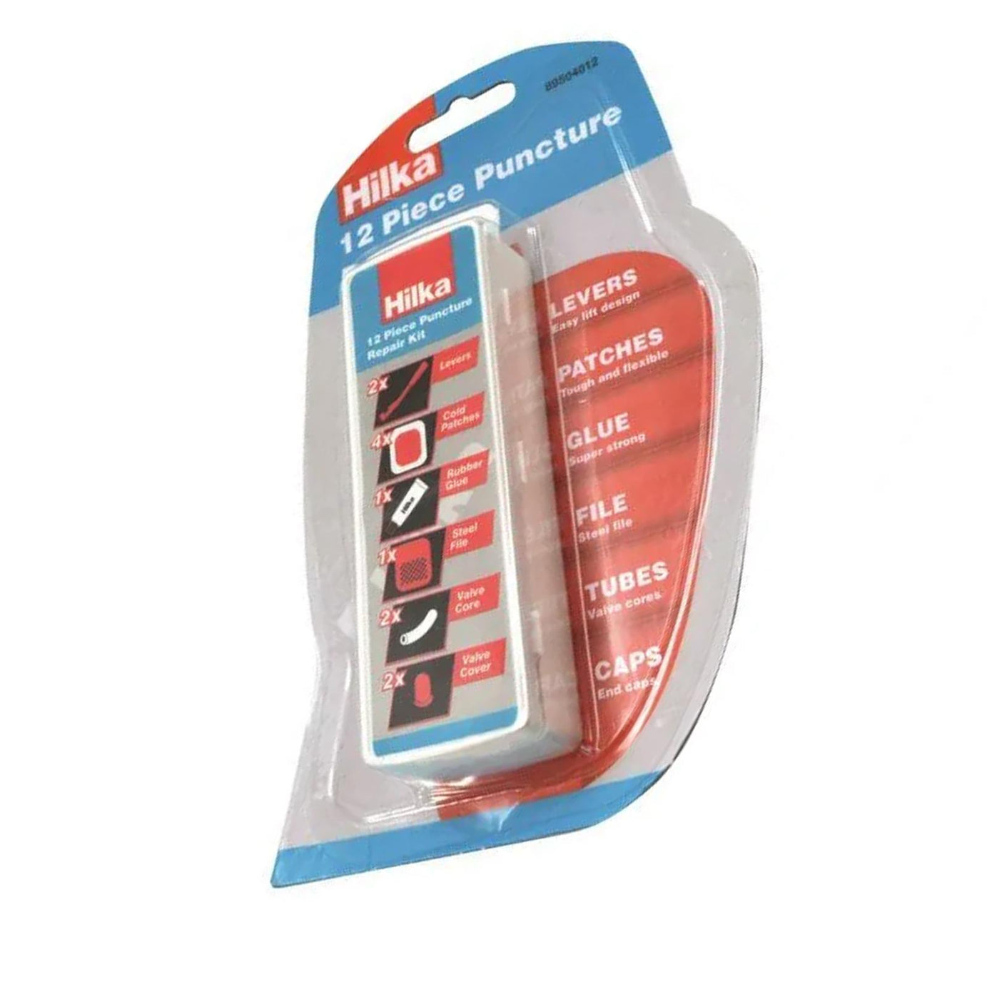 Comprehensive 12-Piece Puncture Repair Kit 