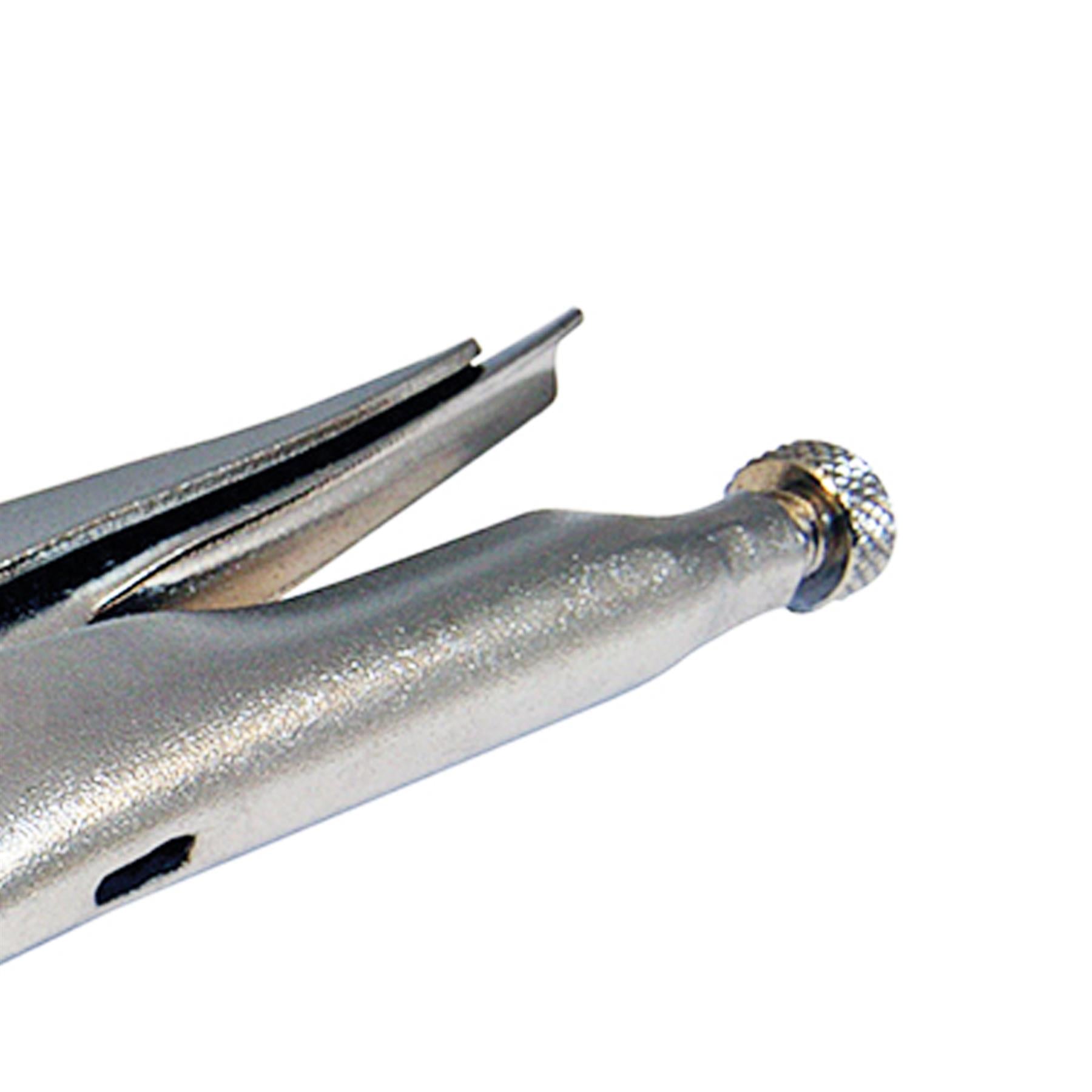 Self Locking Pliers - 180mm Curved Easy Screw Adjustment For Controlled Grip