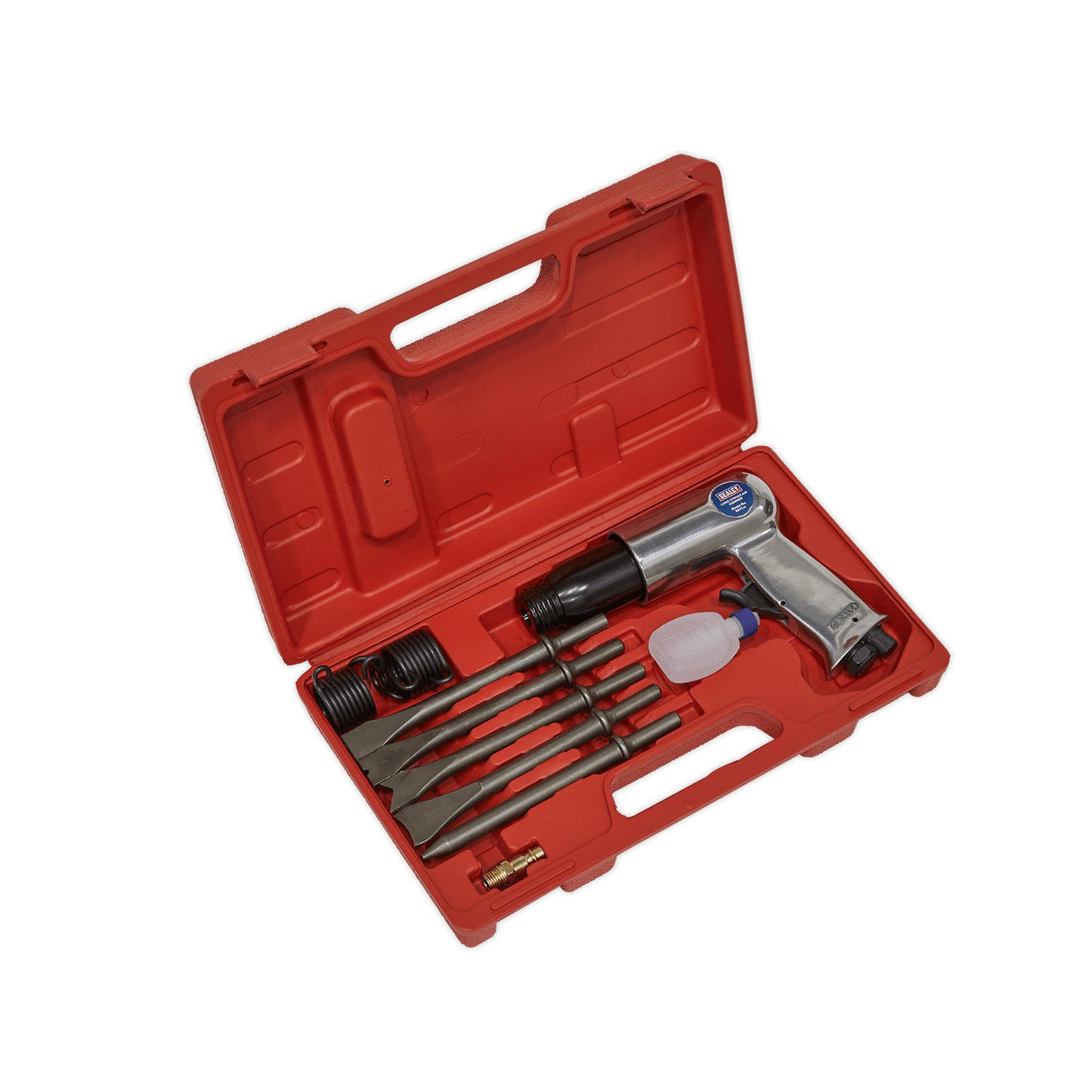 Sealey Air Hammer with Chisels Long Stroke