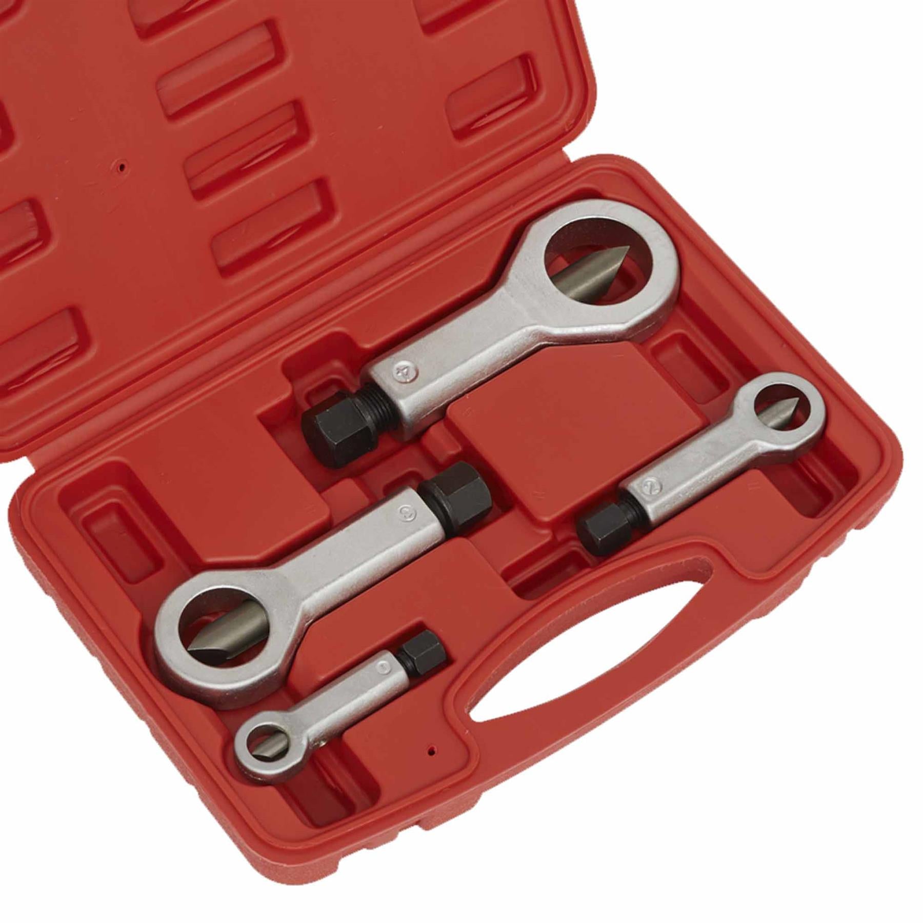 Sealey Nut Splitter Set 4pc