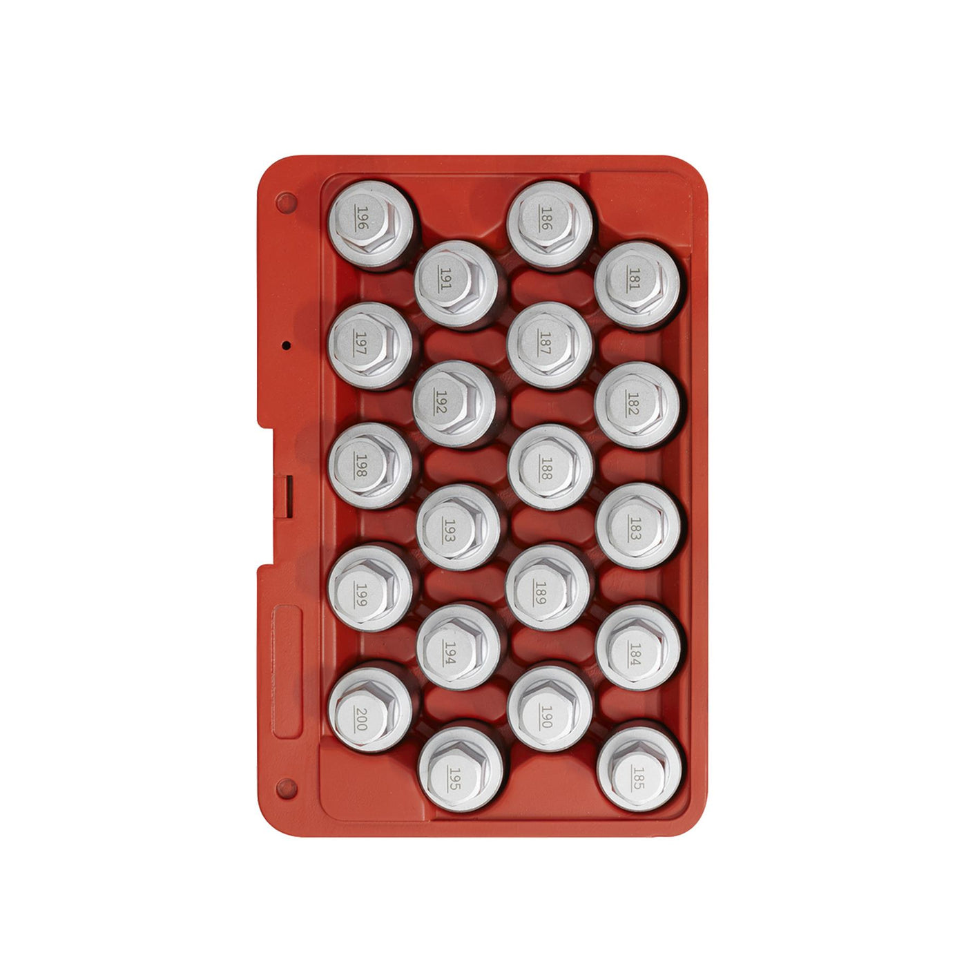 Sealey Locking Wheel Nut Key Set 20pc - Vauxhall-C - SX216
