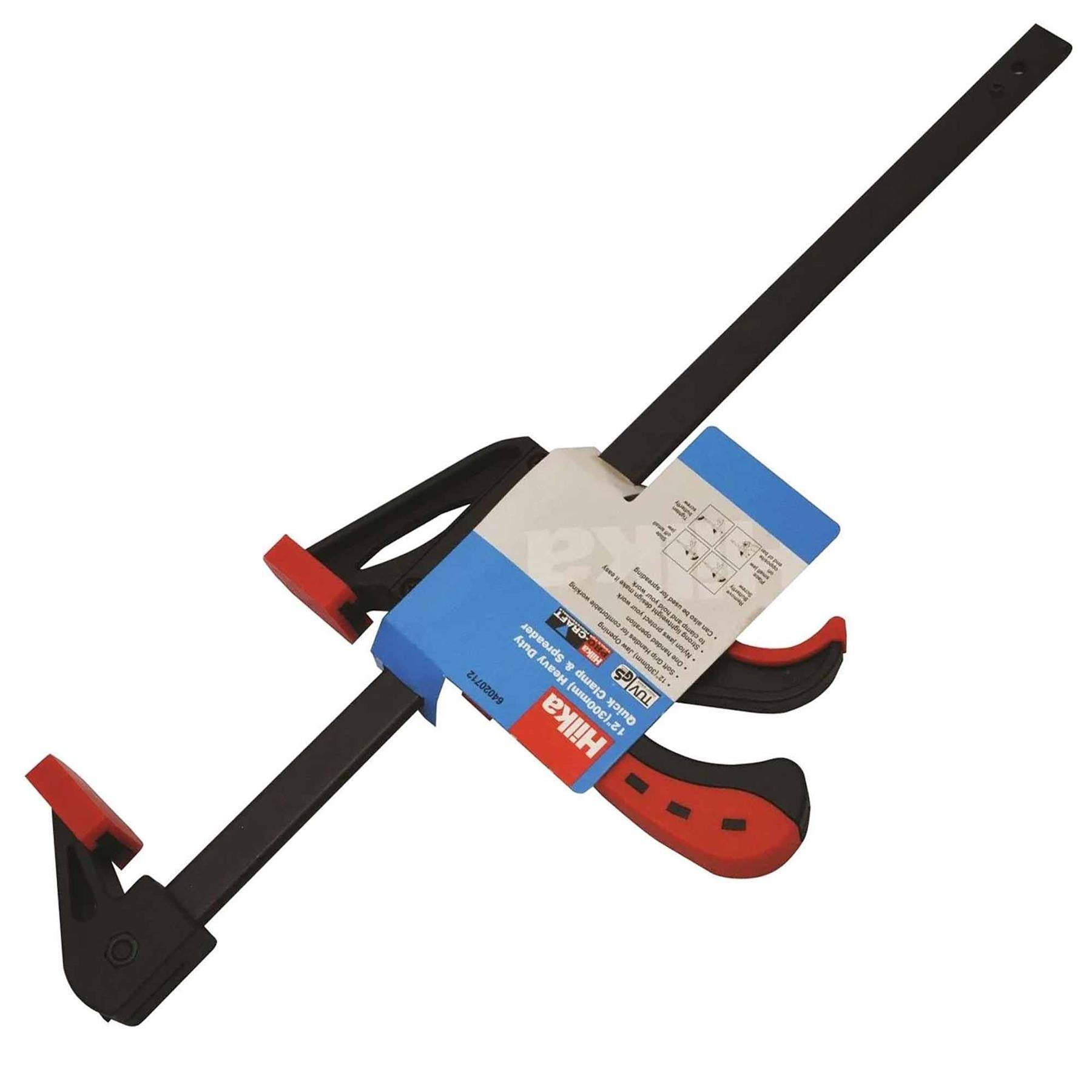 Heavy Duty 12" 300mm Quick Mini Release Adjustable Bar Clamps