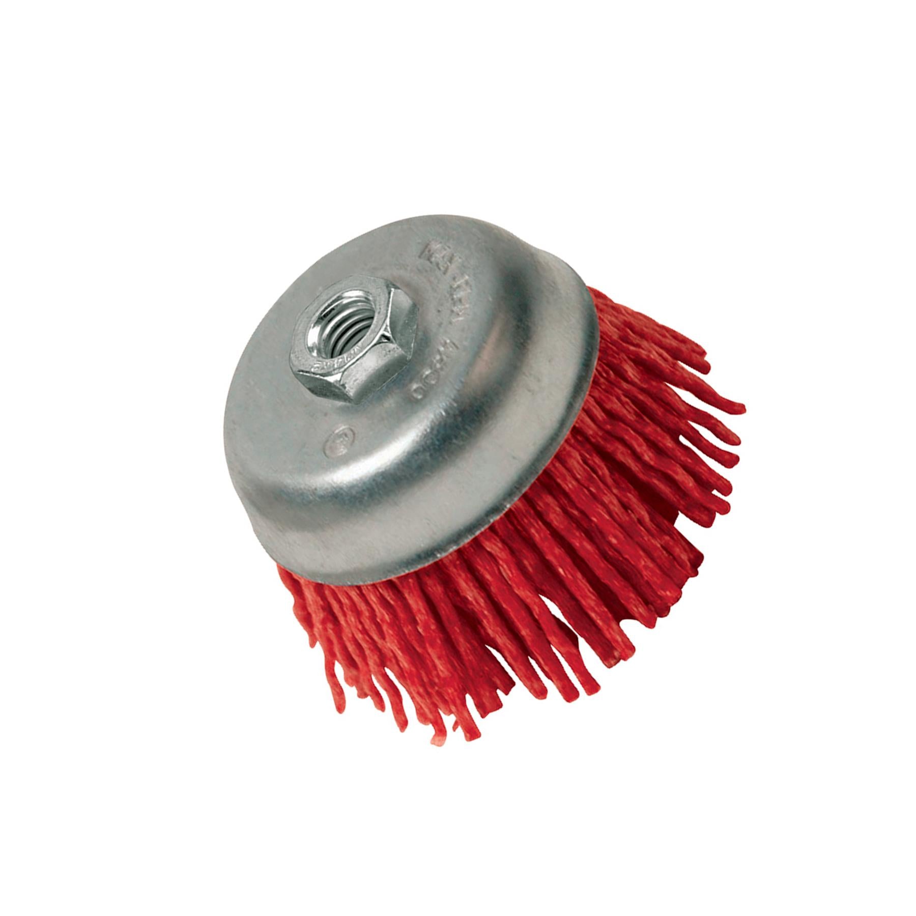 100mm Nylon Filament Abrasive Cup Brush - Coarse Hand Tools Heavy Duty