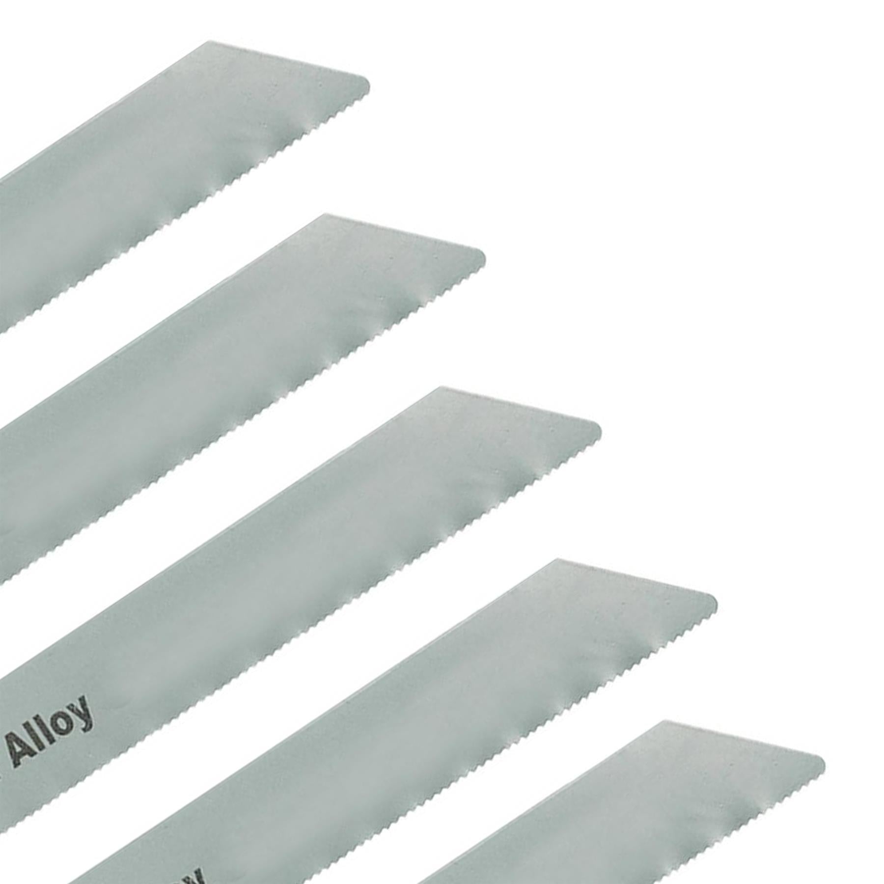 5 x Reciprocating Saw Blades 18 Tpi 150mm Wood & Soft Alloy Cutting Fine