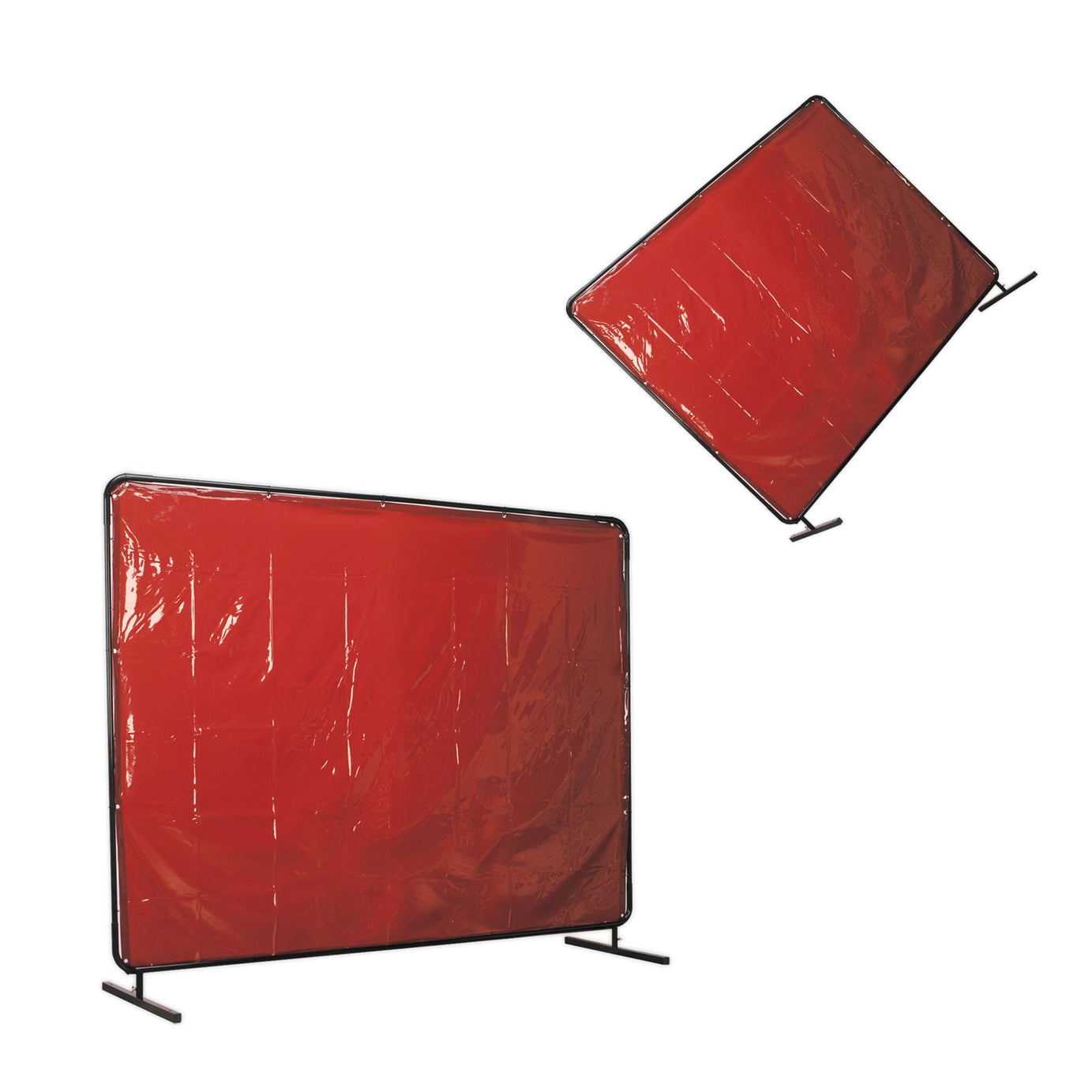 Sealey Workshop Welding Curtain to BS EN 1598 & Frame 2.4 x 1.75m