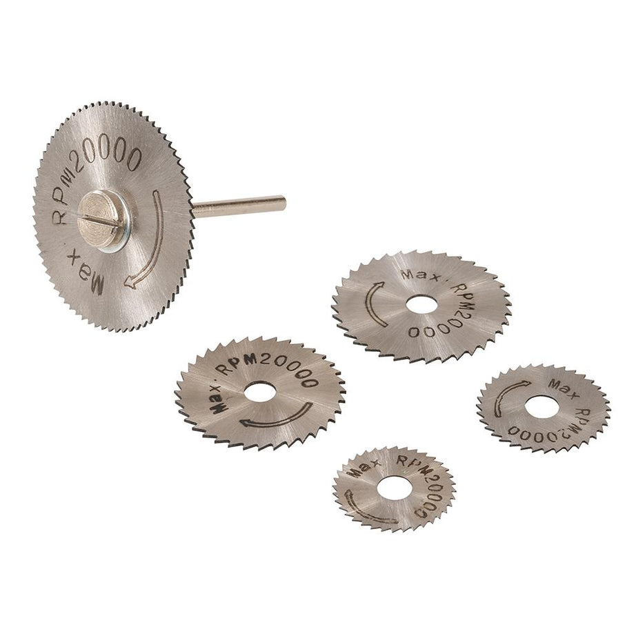 6Pcs HSS Saw Disc Set High Speed Steel Wheel Cutting Blades For Grinderl Drills