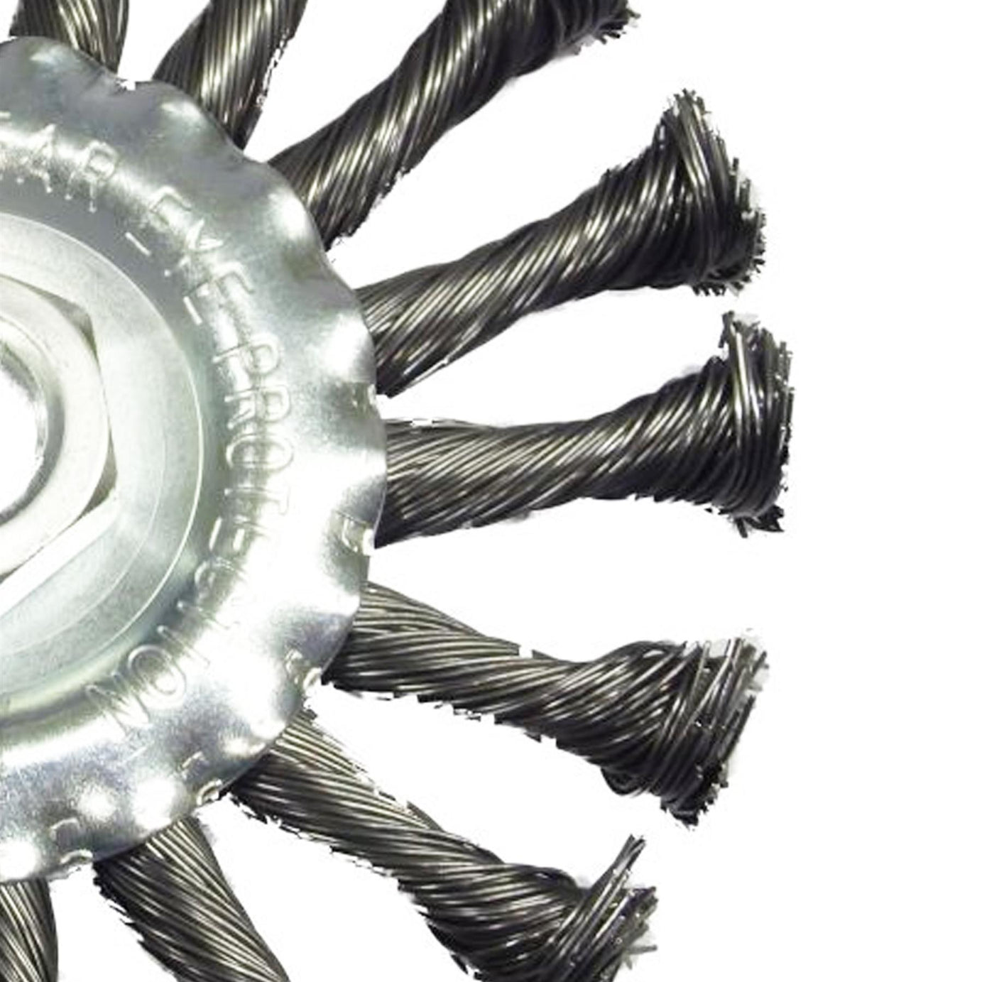 Rotary Steel Wire Brush Twist Knot