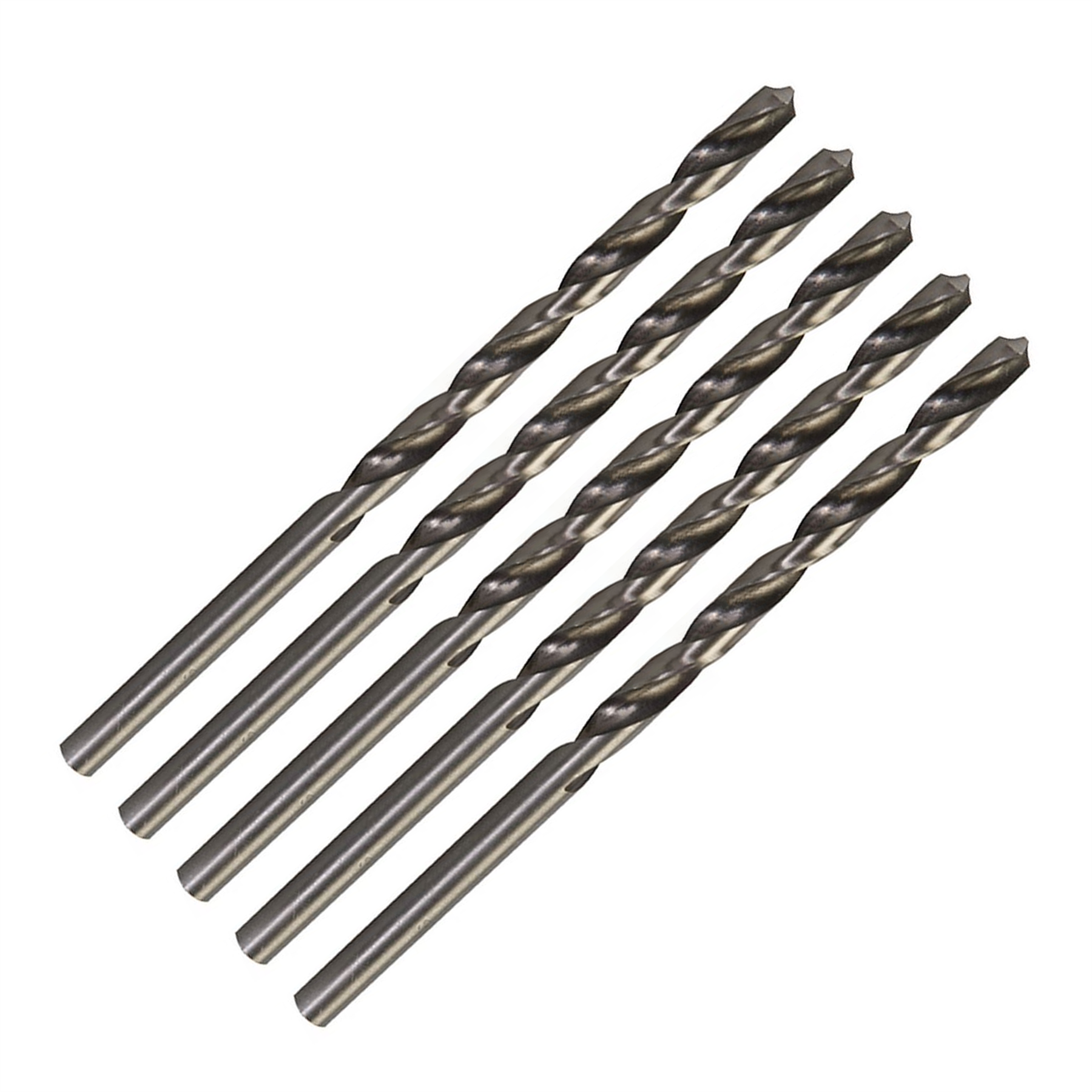 Qaulity 5Pk Metric HSS-R Long Series Bits 8.0mm X 165mm Hand Tool Drills