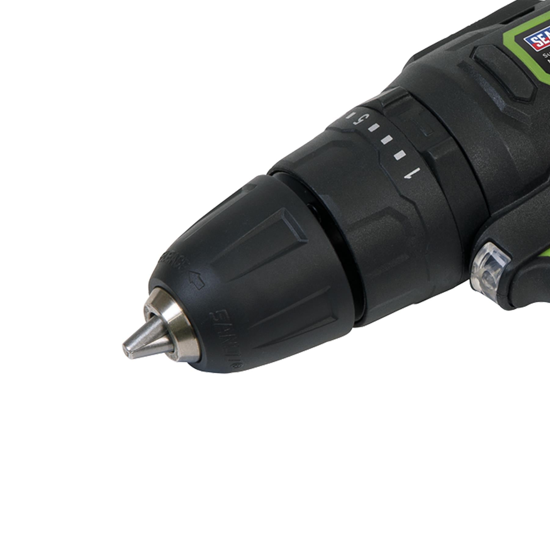 Sealey Cordless Hammer Drill/Driver Ø10mm 10.8V - Body Only