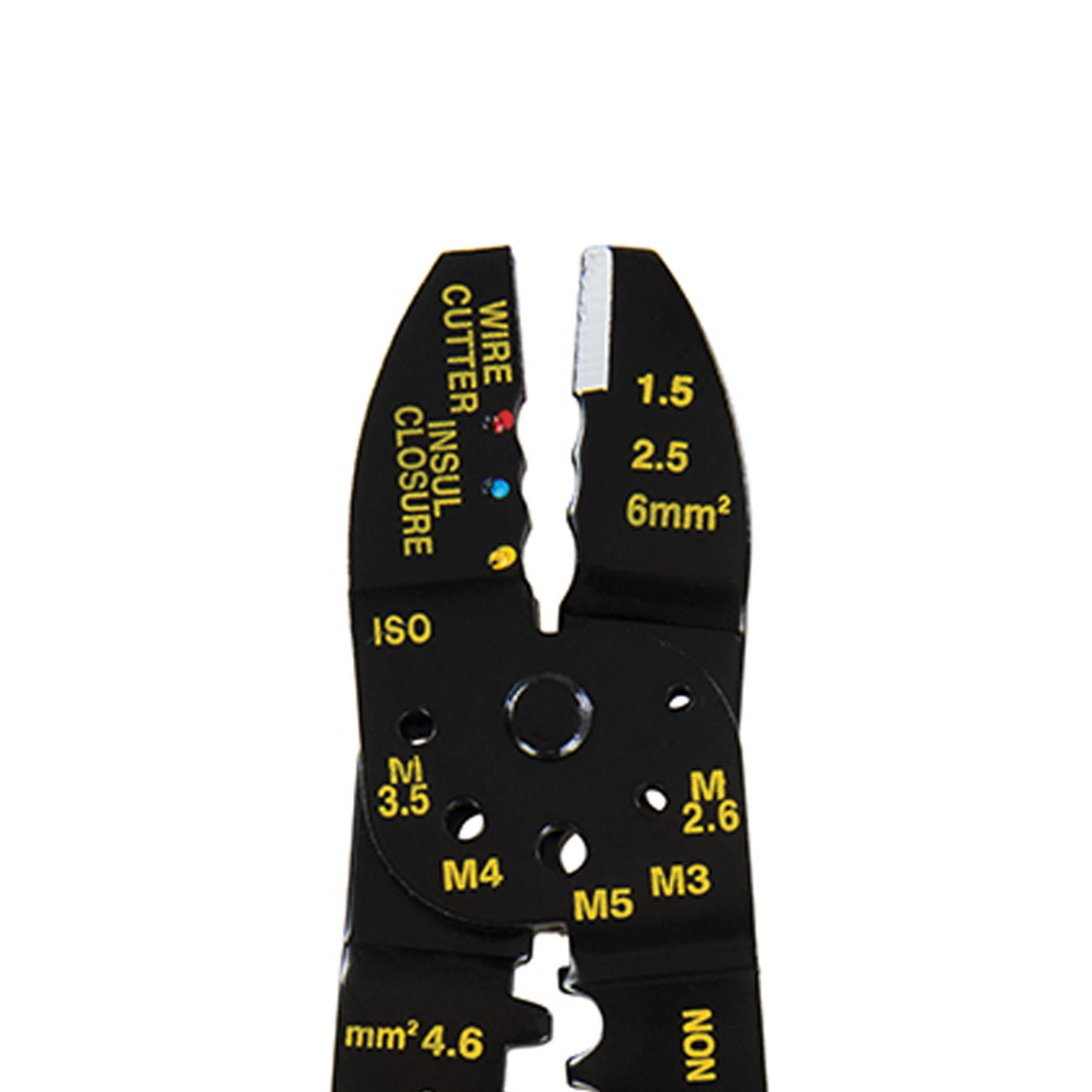 Crimping & Stripping Pliers - 230mm 4mm Hardened Steel For Insulated Terminals