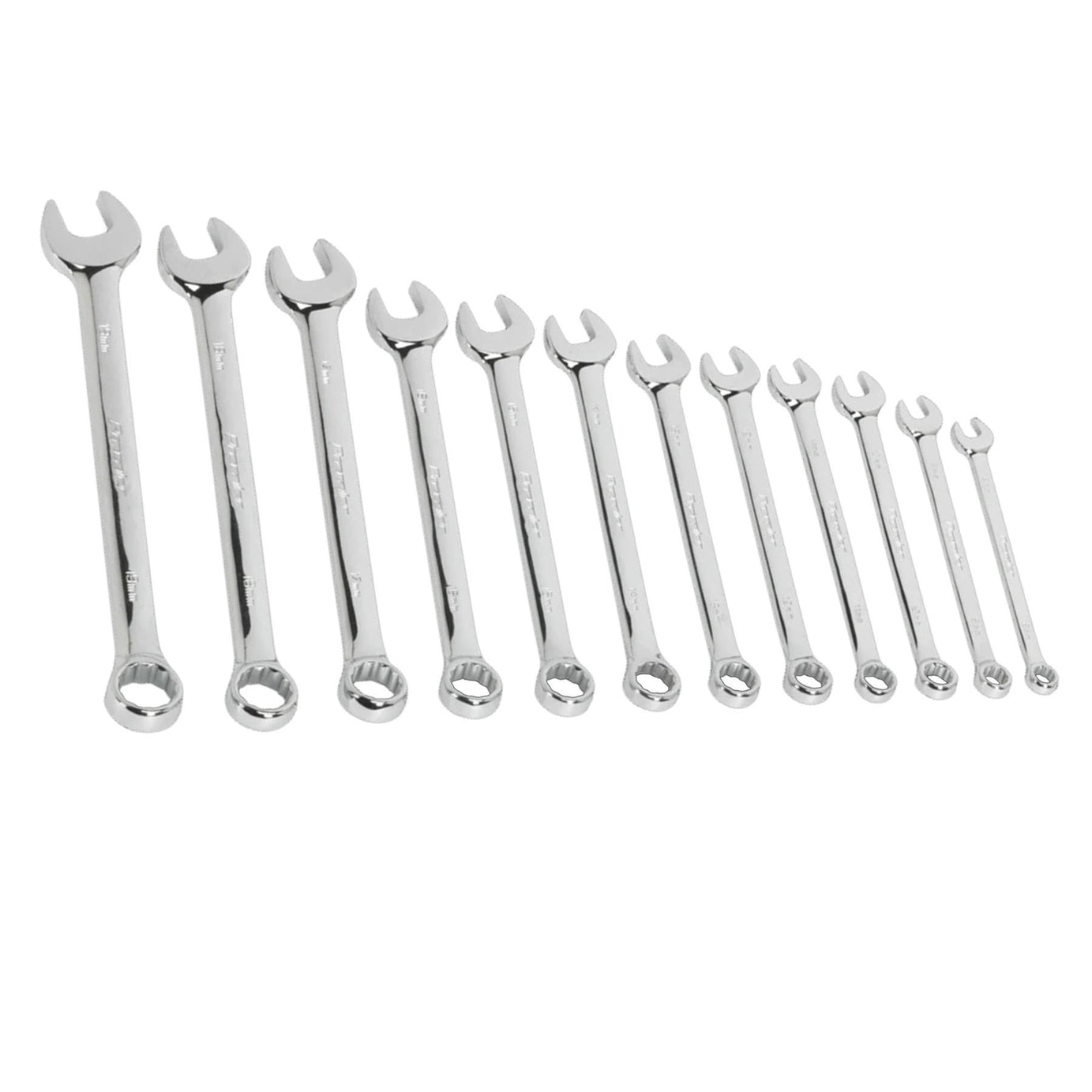 Sealey Combination Spanner Set 12pc Metric