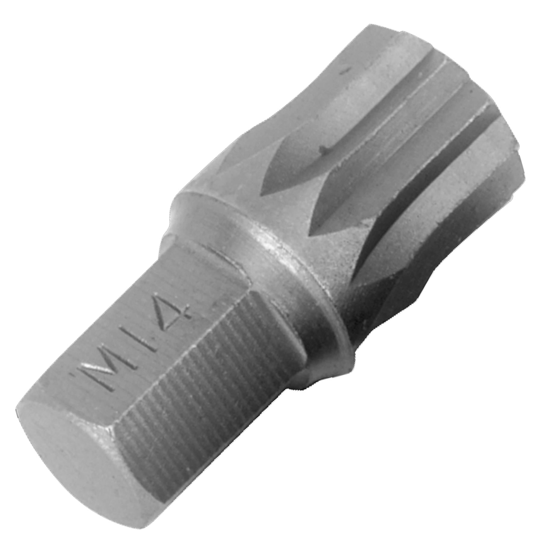 Sealey Spline Bit M14 x 30mm Pack of 2