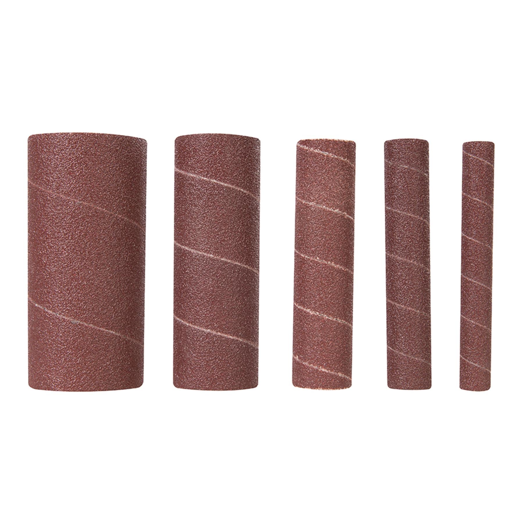 Aluminium Oxide Sanding Sleeves 5Pc 80G With Cloth Backing for Wood 80G