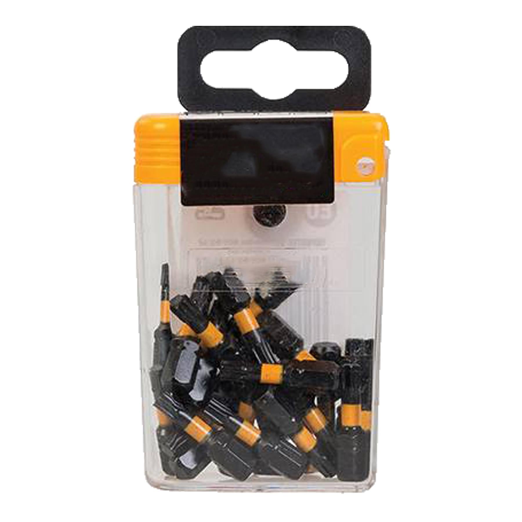 Torx Screwdriver Impact Bit T25 High Torque Premium S2 Steel Drills Drivers 25pk