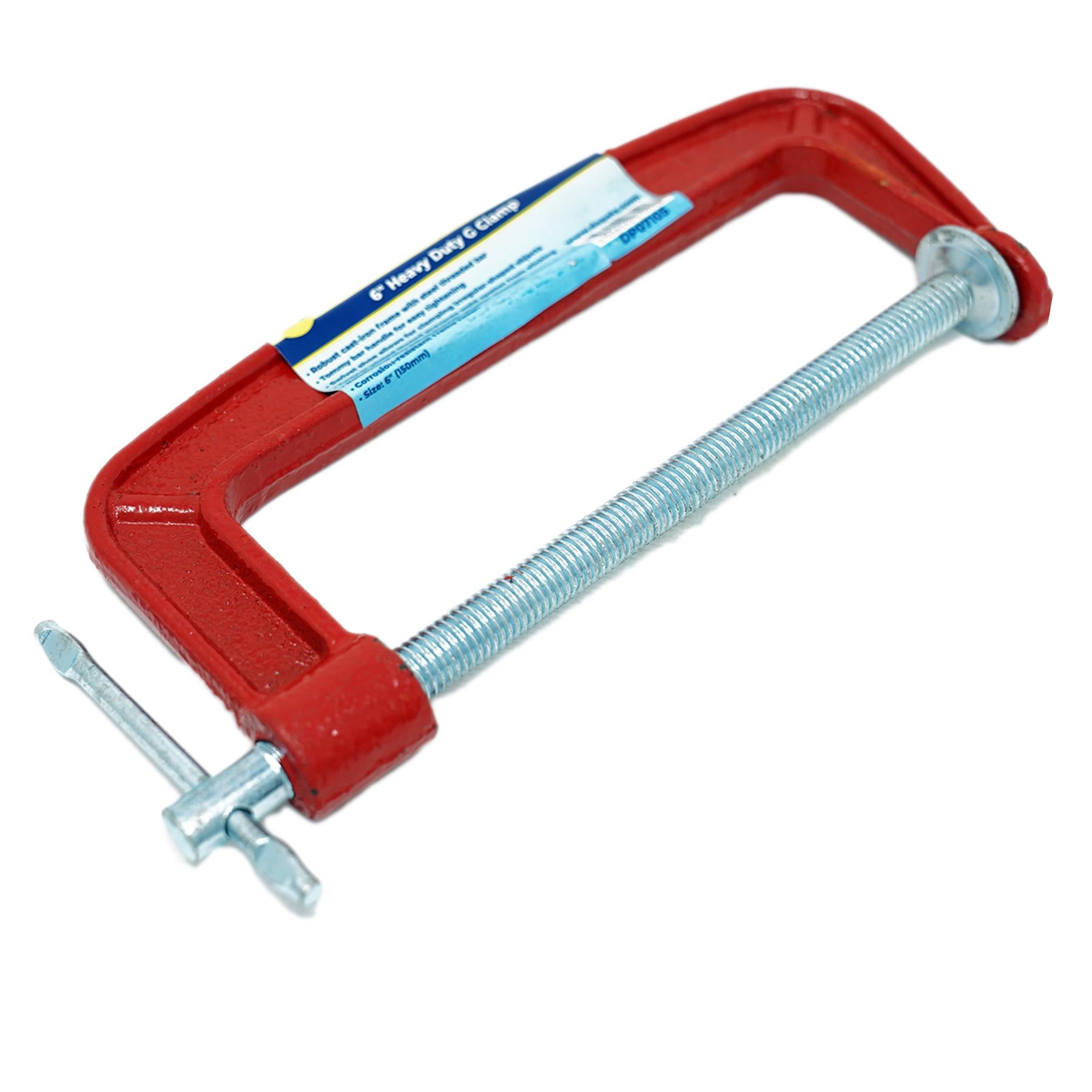 Heavy Duty 6" G Clamp Iron