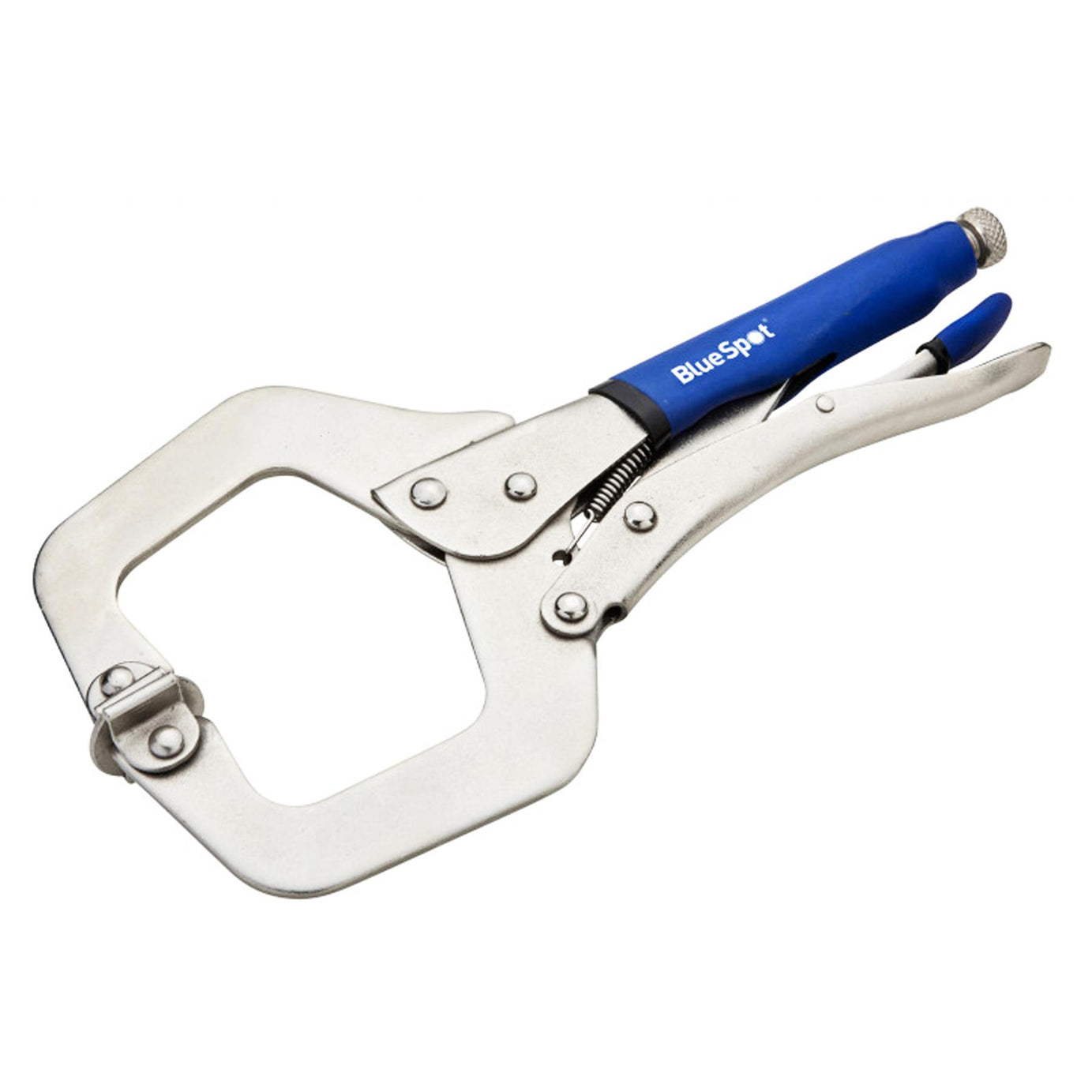 BlueSpot 280mm C Clamp Locking Mole Vise Grip Pliers Welding & Metal Work 11"