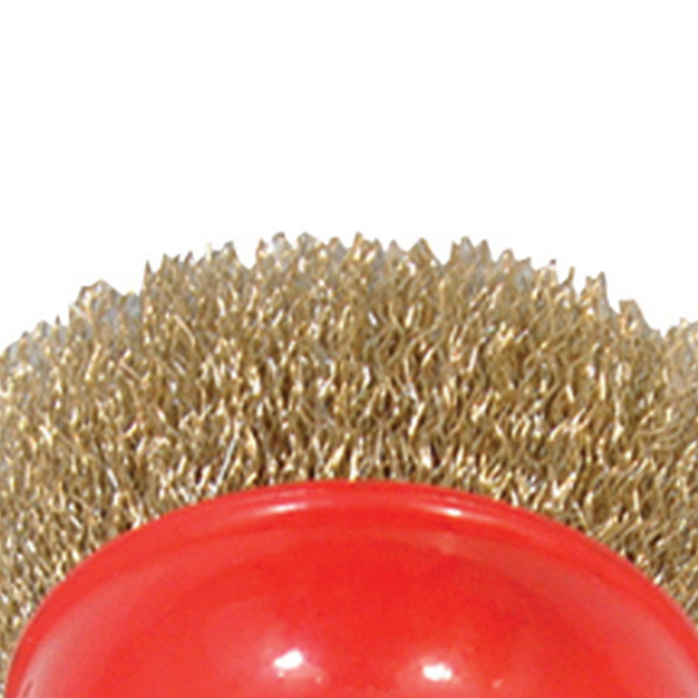 Brass Crimp Cup 75mm - Hand Tools Remove Rust Wire DIY Brush Brand New