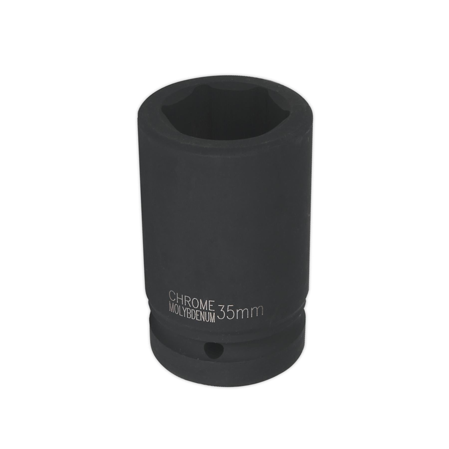 Sealey Impact Socket 35mm Deep 1"Sq Drive