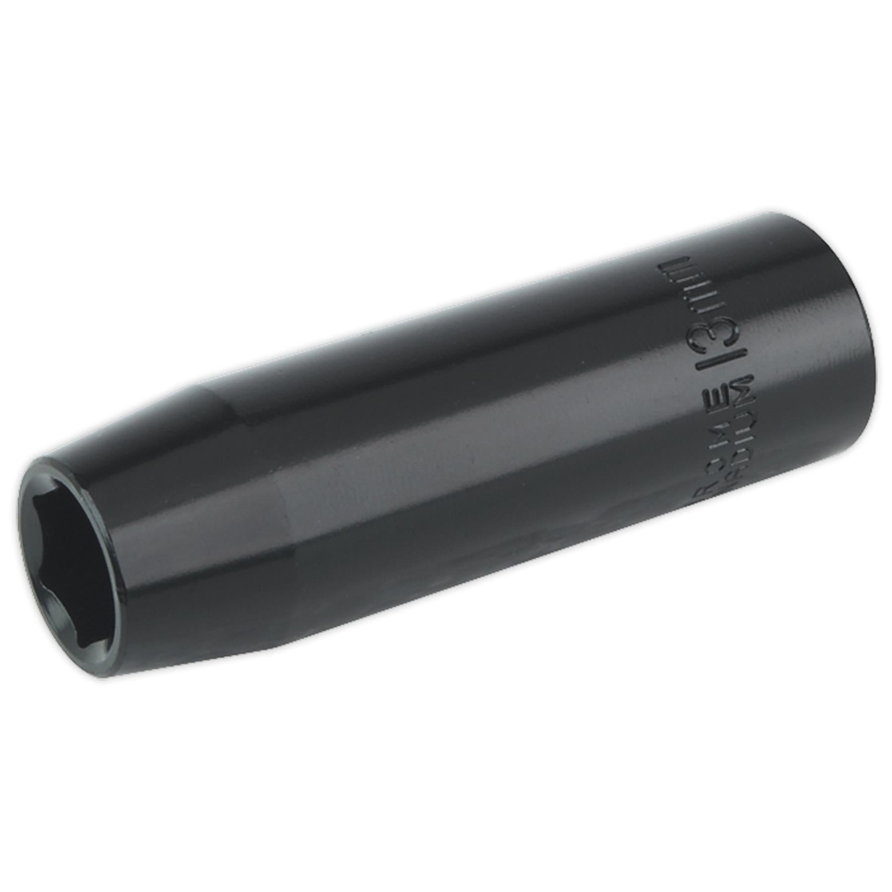 Impact Socket 13mm Deep 1/2"Sq Drive. S1213D Sealey