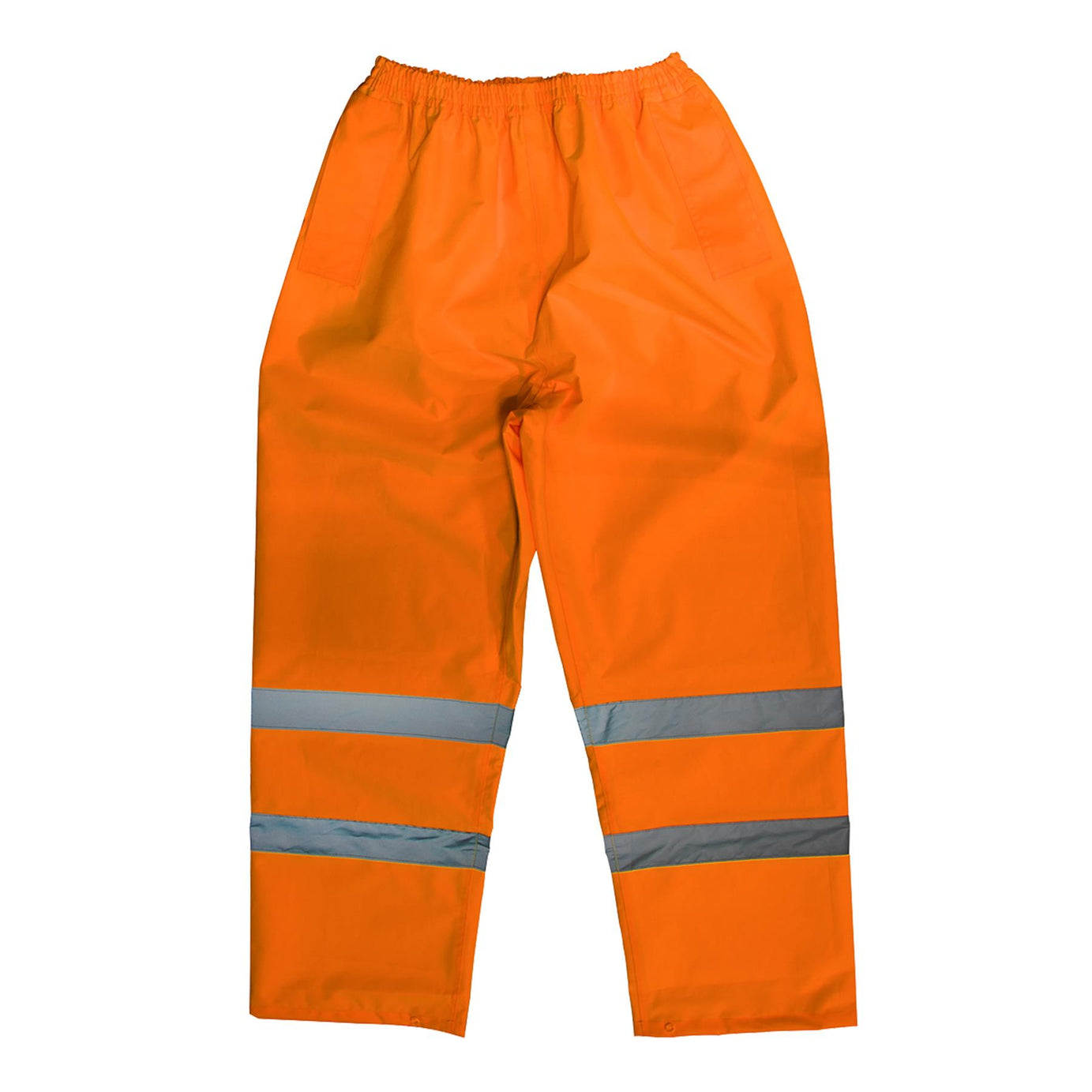 Sealey ORange Waterproof Hi Vis Over Work Trousers Lightweight - Medium