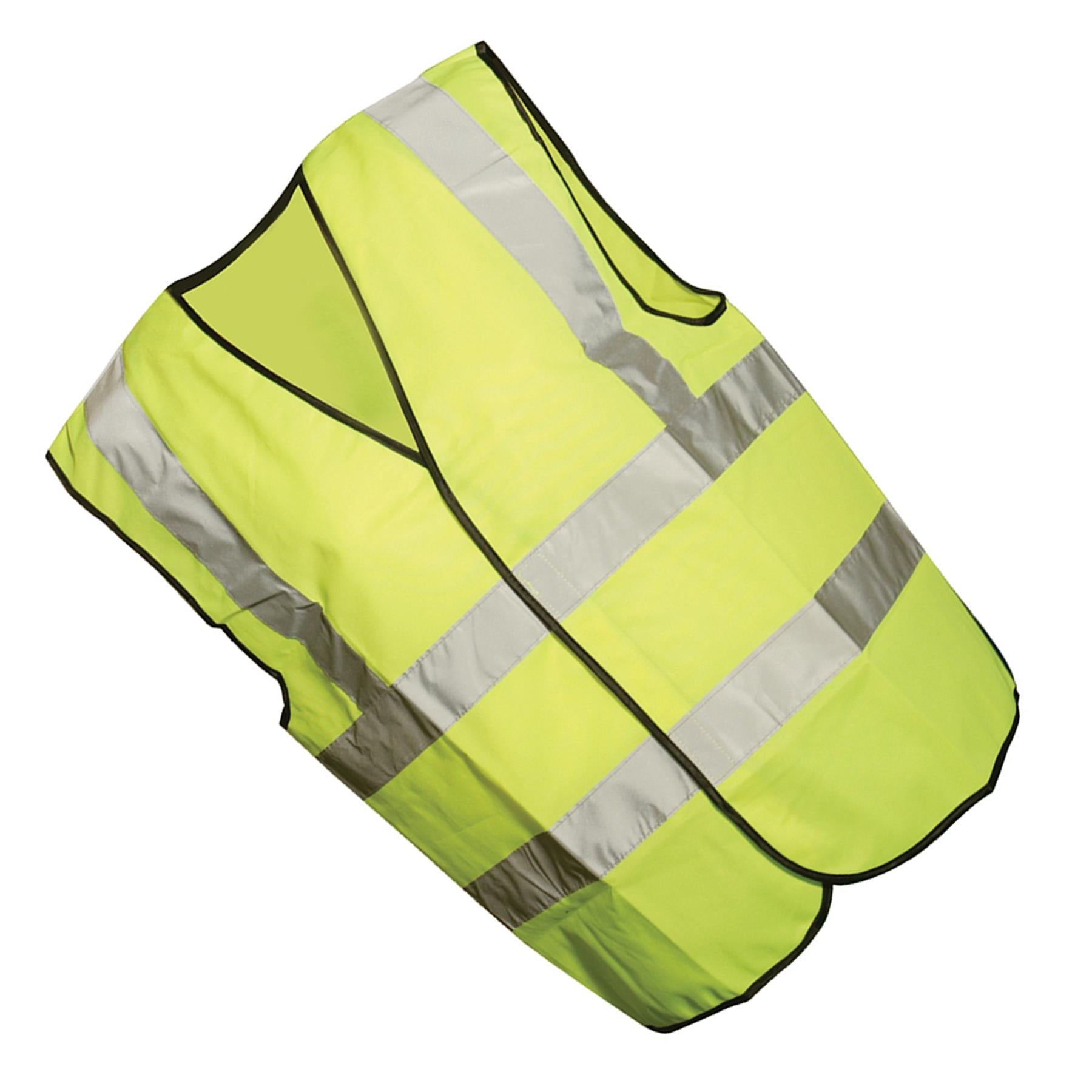 Hi-Vis Waistcoat Class 2 -XL 116cm-124cm (46-49") Conforms To Class 2