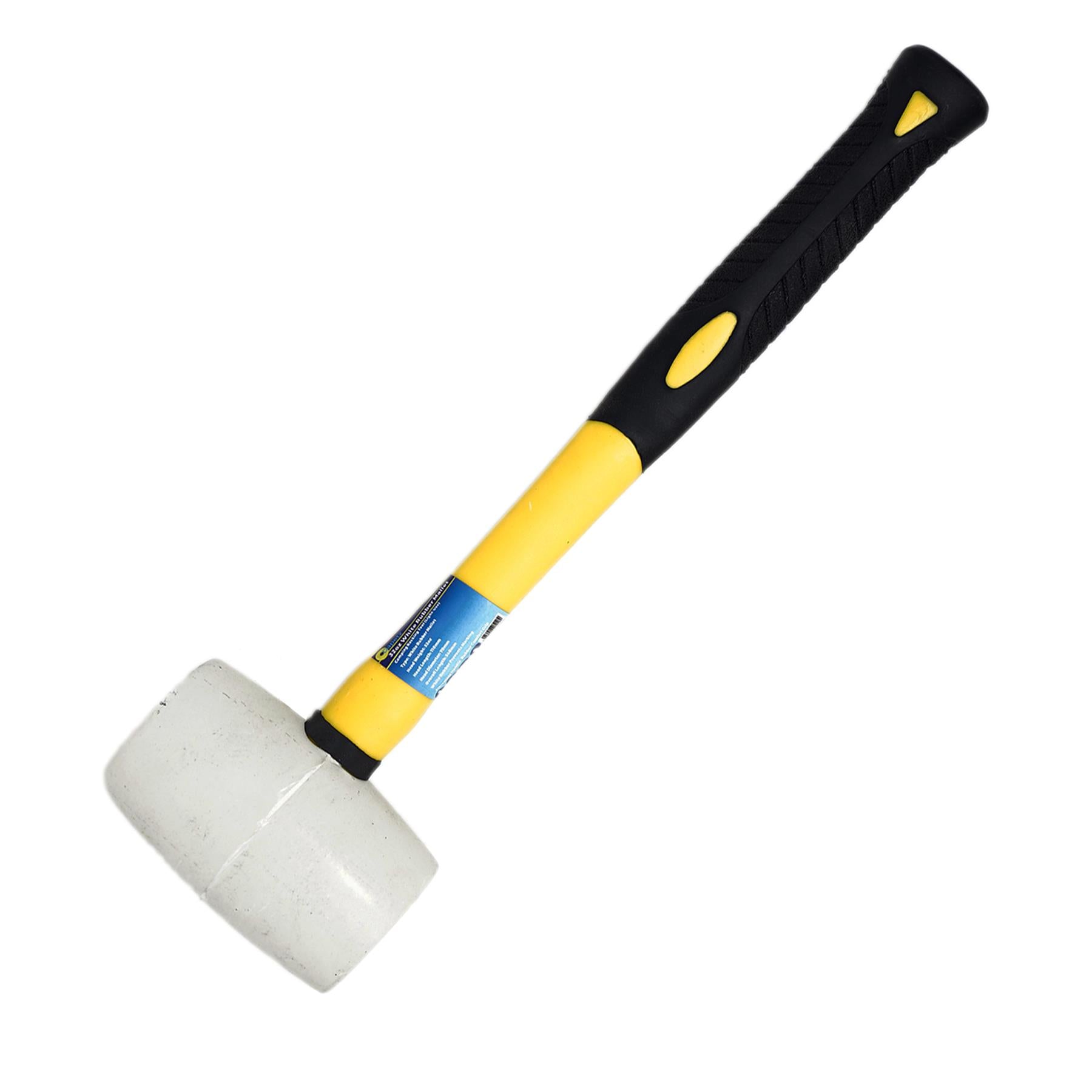 32oz White Rubber Hammer