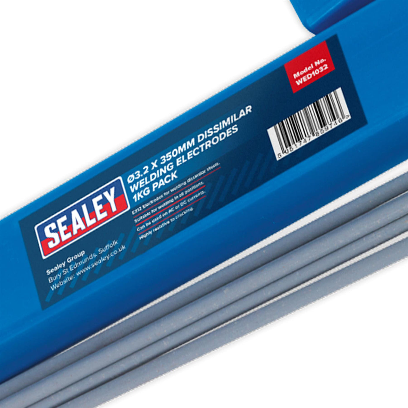 WED1032 Welding Electrodes Dissimilar Ø3.2 x 350mm 1kg Pack Sealey