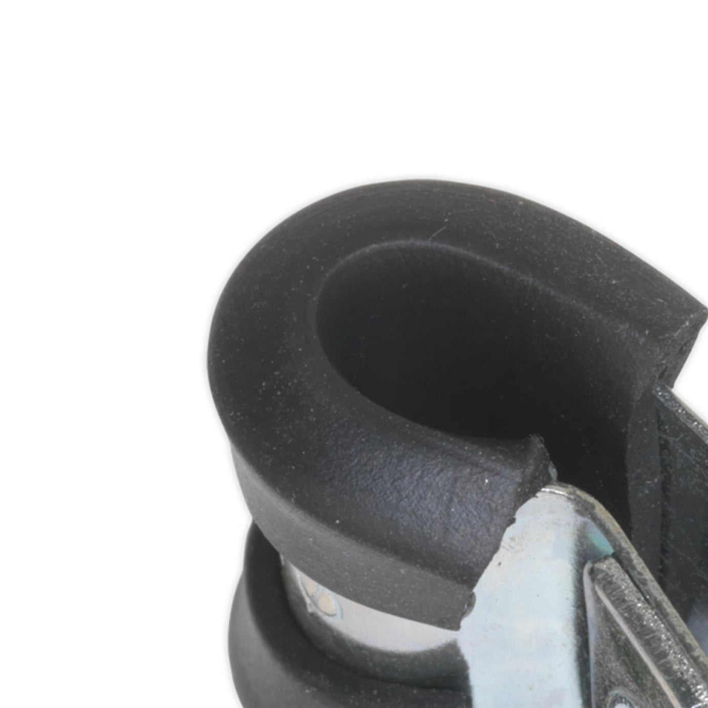 Sealey P-Clip Rubber Lined 10mm Pack of 25