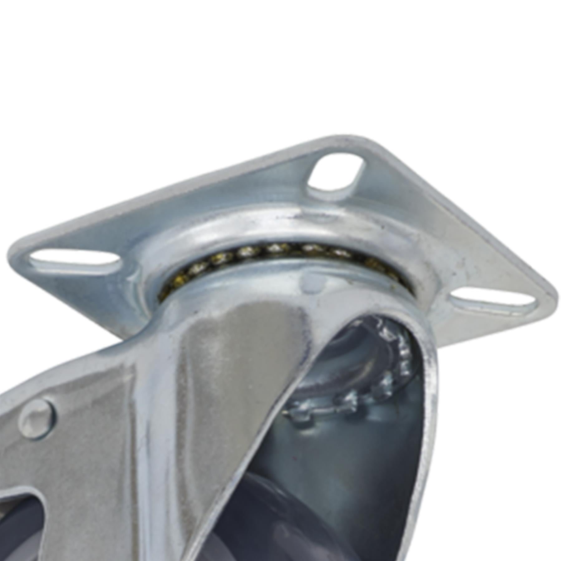Sealey Castor Wheel Swivel Plate with Total Lock 75mm