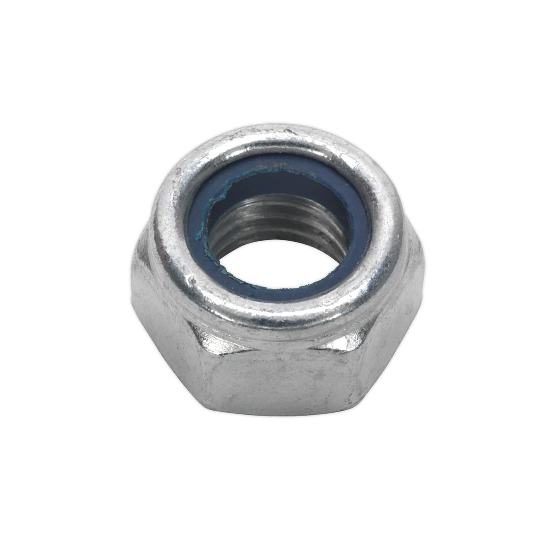 Sealey Nylon Locknut M14 Zinc Pack of 25