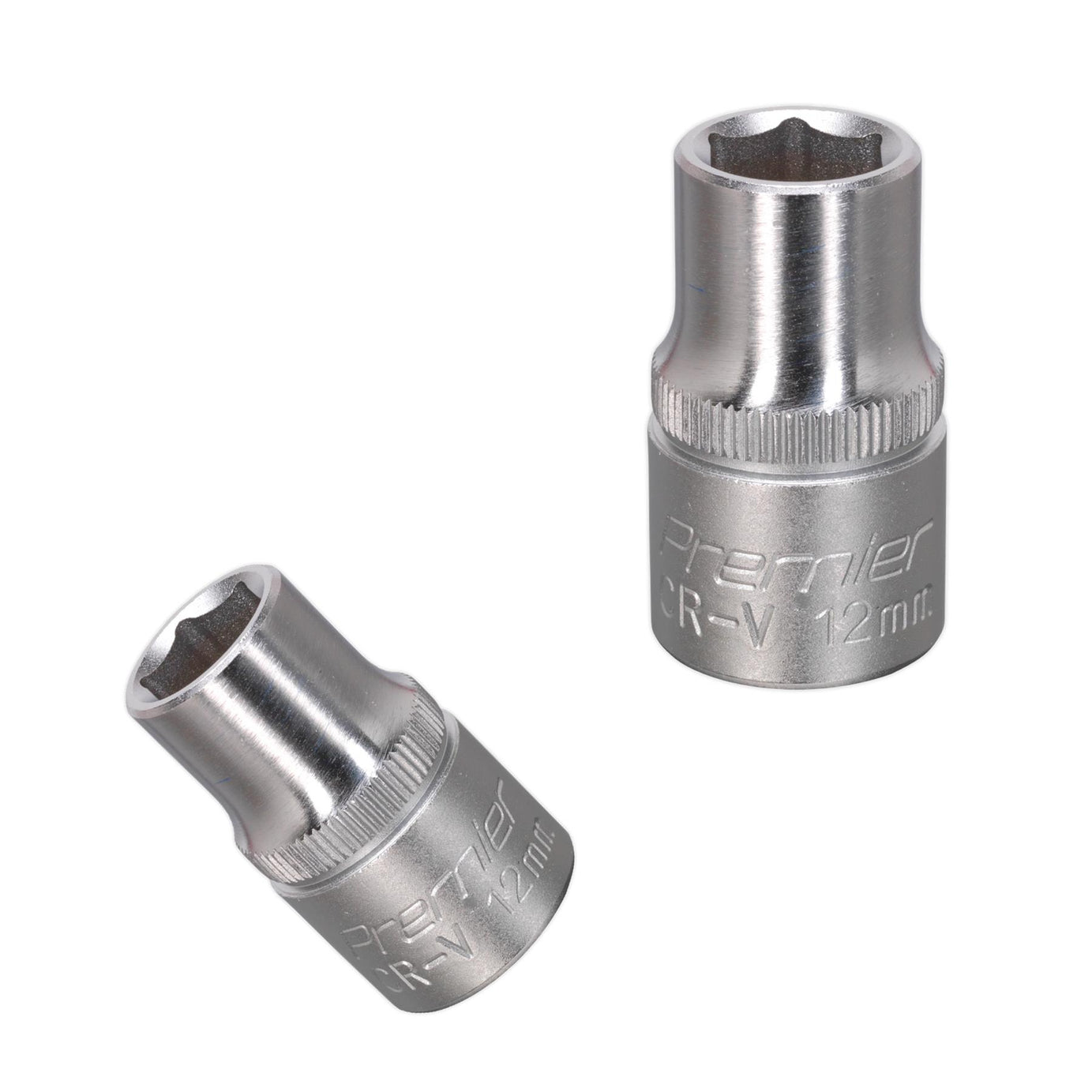 Sealey WallDrive Socket 12mm 1/2"Sq Drive Chrome Vanadium Steel