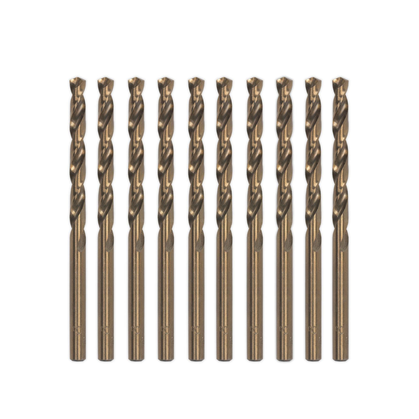 Sealey HSS Cobalt Fully Ground Drill Bit 8.5mm Pack of 10