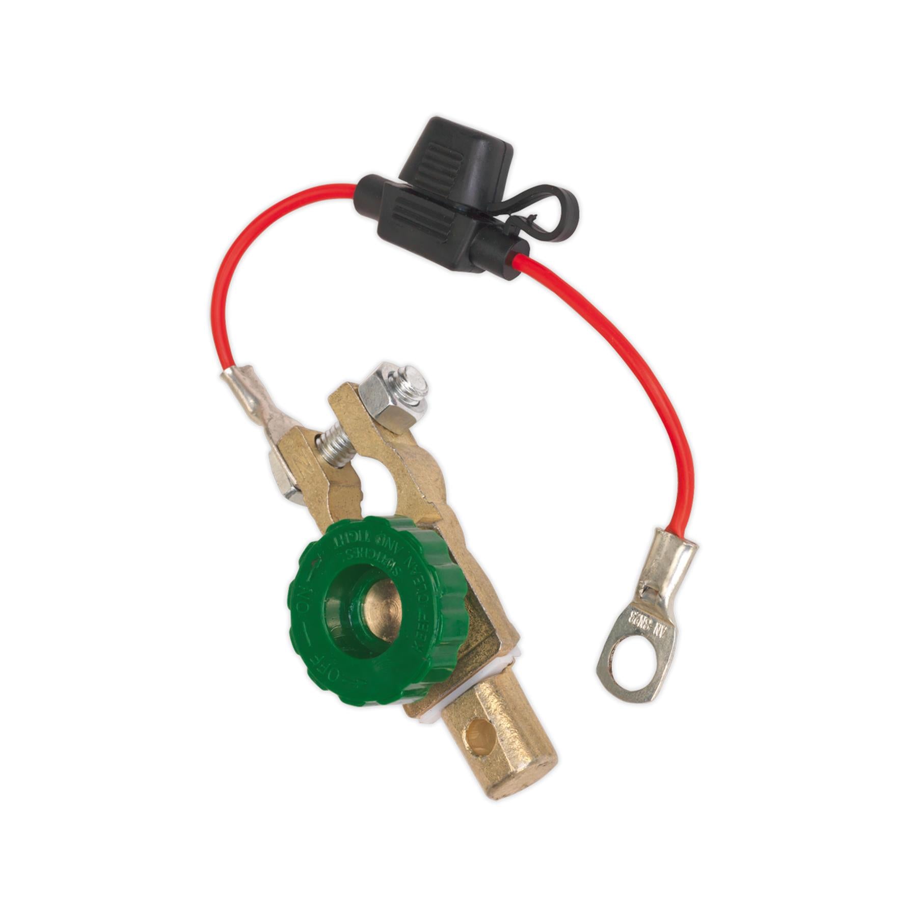 Sealey Battery Terminal & Fuse Holder 12-24V Anti-Theft