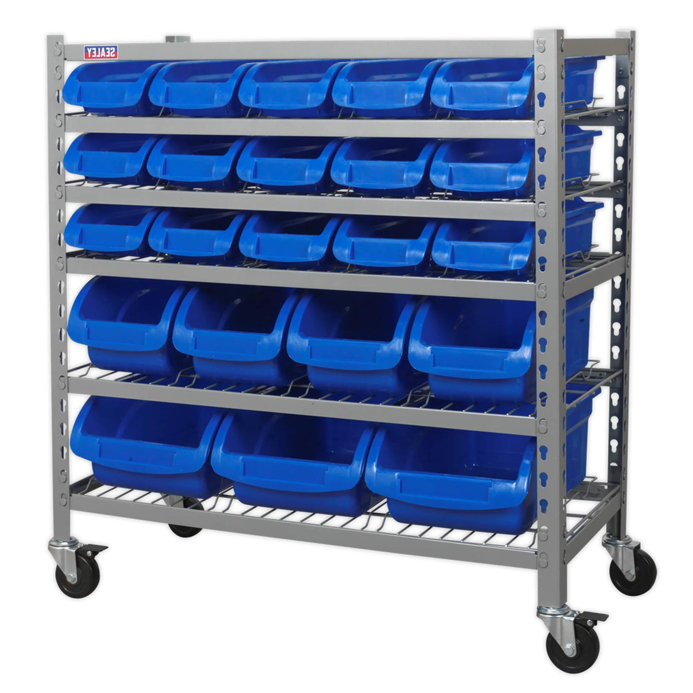 Sealey Mobile Bin Storage System 22 Bins