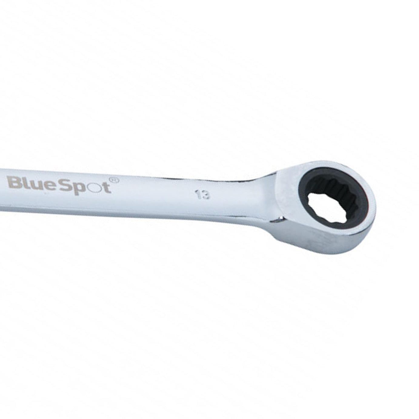 BlueSpot Professional 13mm Fixed Head Ratchet Spanner Ratcheting Ring Head Metric Tool