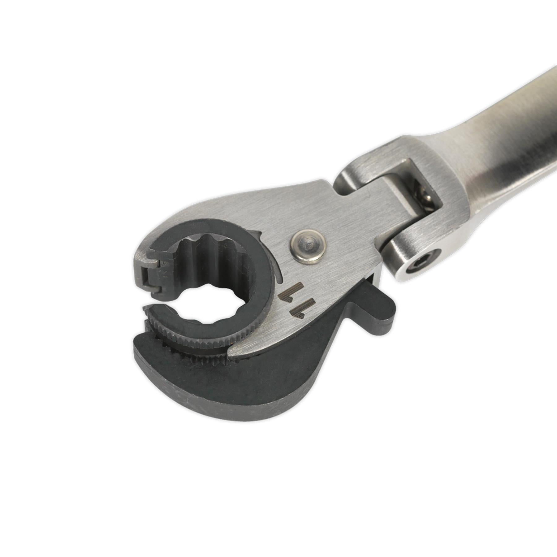 Sealey Brake Pipe Spanner Ratcheting 10 & 11mm