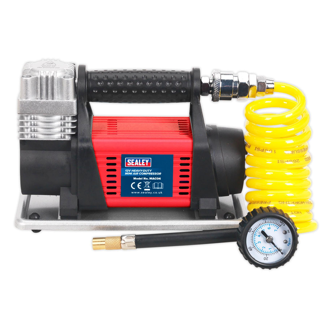 Sealey 12V Heavy-Duty Tyre Inflator/Mini Air Compressor