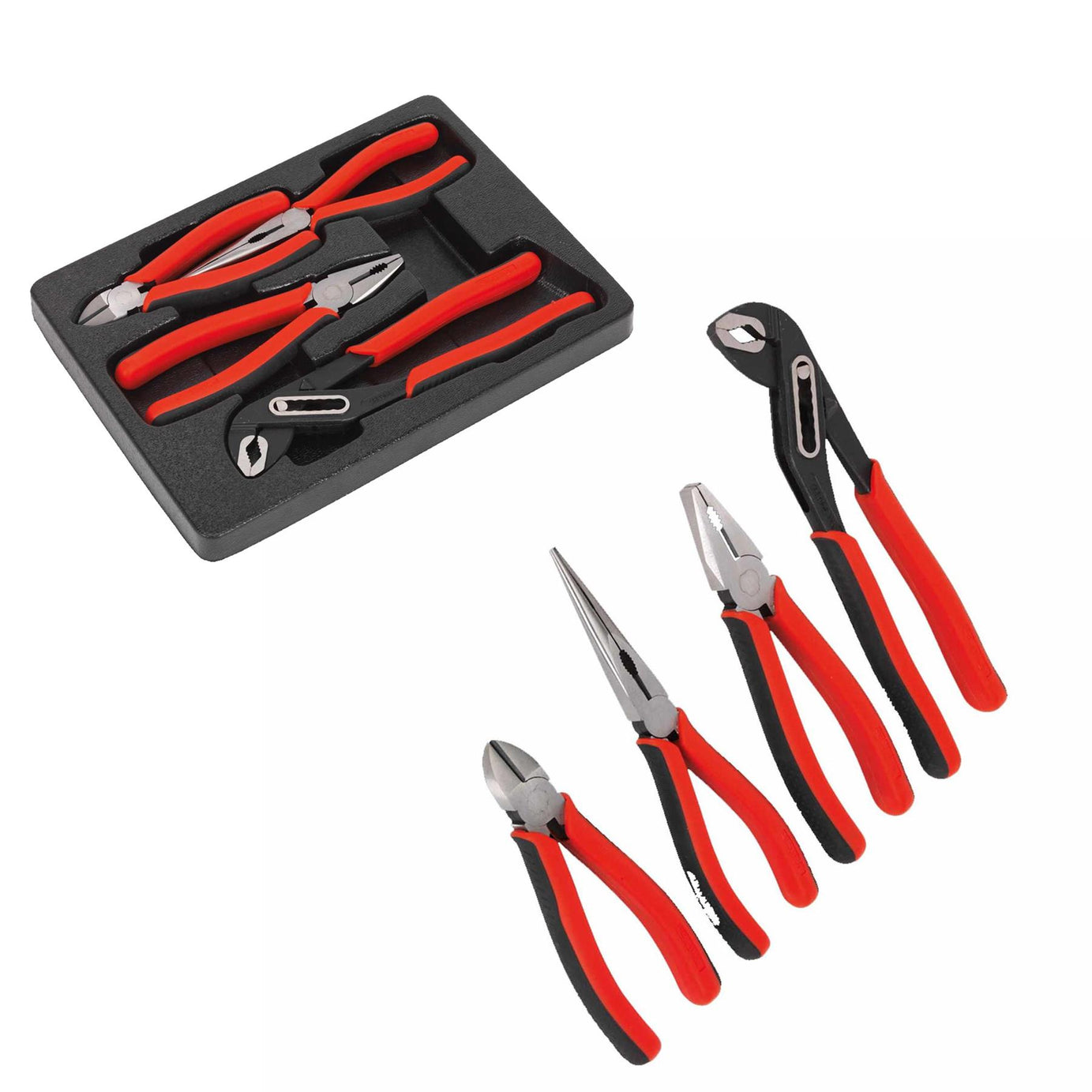 Sealey Pliers Set 4pc