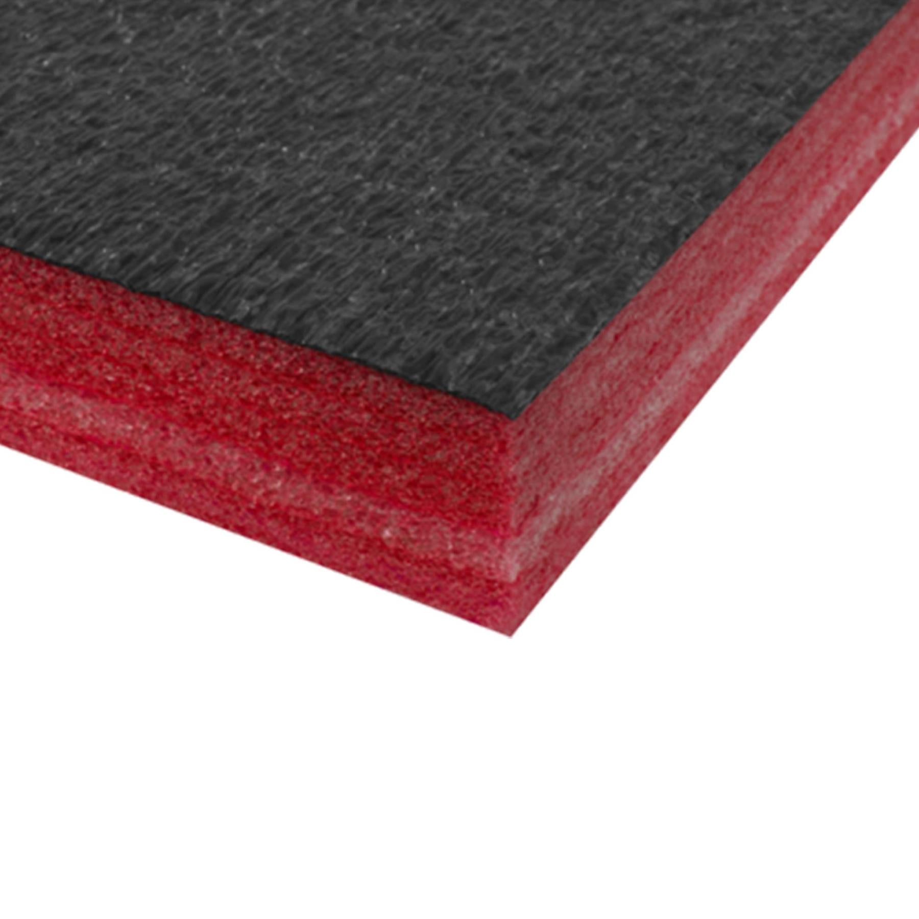 Sealey Easy Peel Shadow Foam Red/Black 1200 x 550 x 50mm