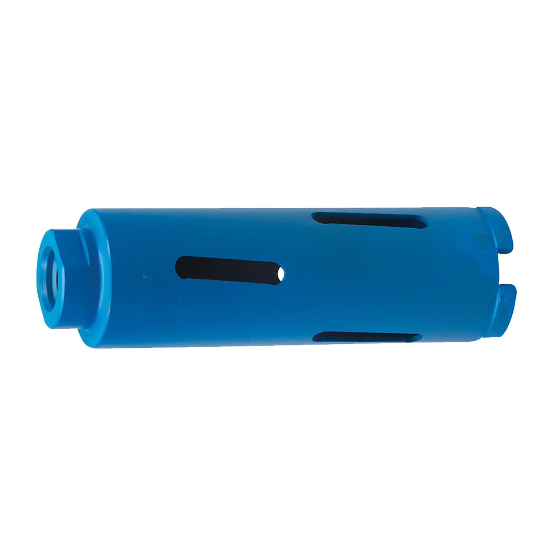 52mm X 150mm Diamond Core Hole Saw With Hex Arbor & Pilot Hole Drill Brick Block