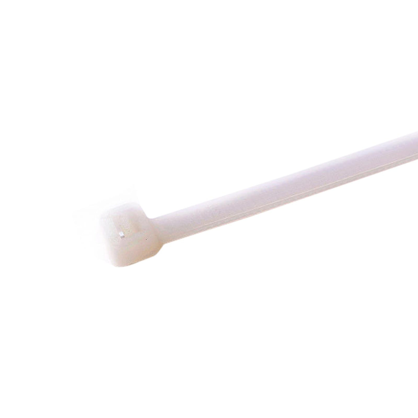 BlueSpot Cable Ties White Releasable SelfLocking Ties 50Pce 4.8mm x 350mm