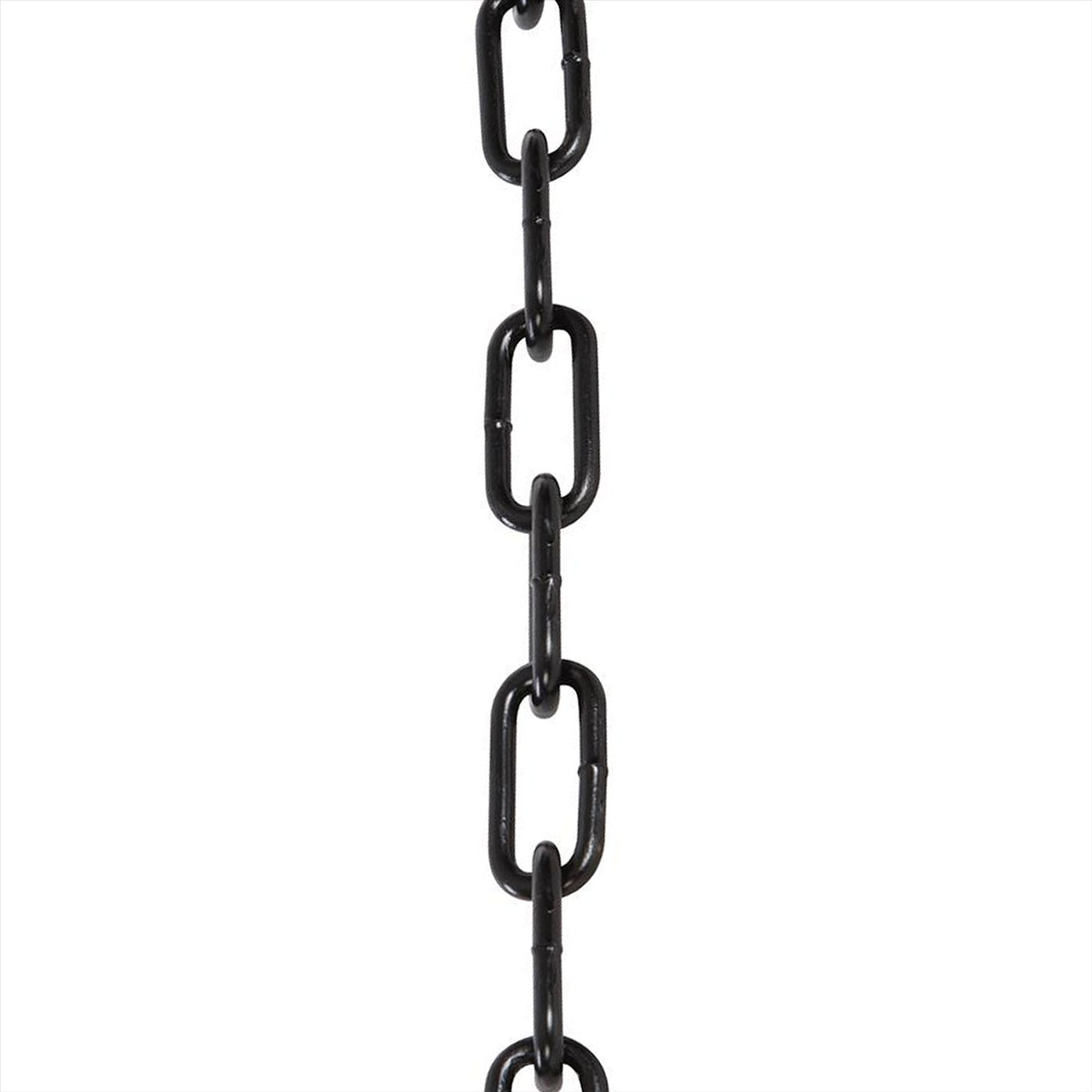 Japanned Chain 4mm x 2.5m Corrosion Resistant & Weatherproof Japanned Chain Black