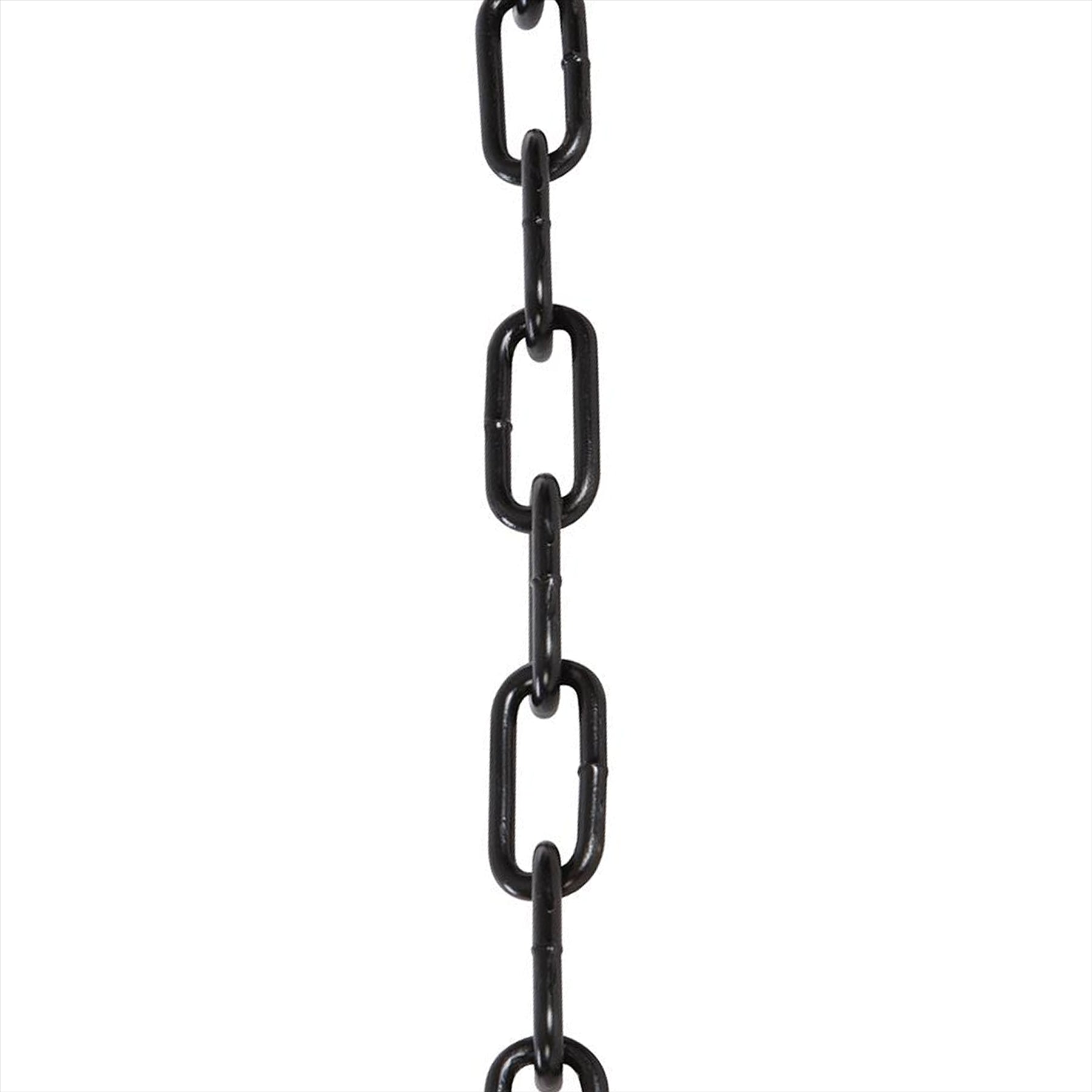 Japanned Chain 4mm x 2.5m Corrosion Resistant & Weatherproof Japanned Chain Black