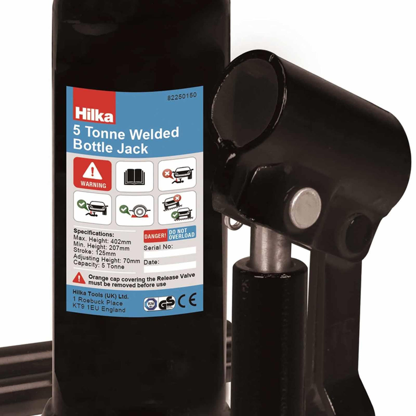 Hilka 5 Tonne Bottle Jack