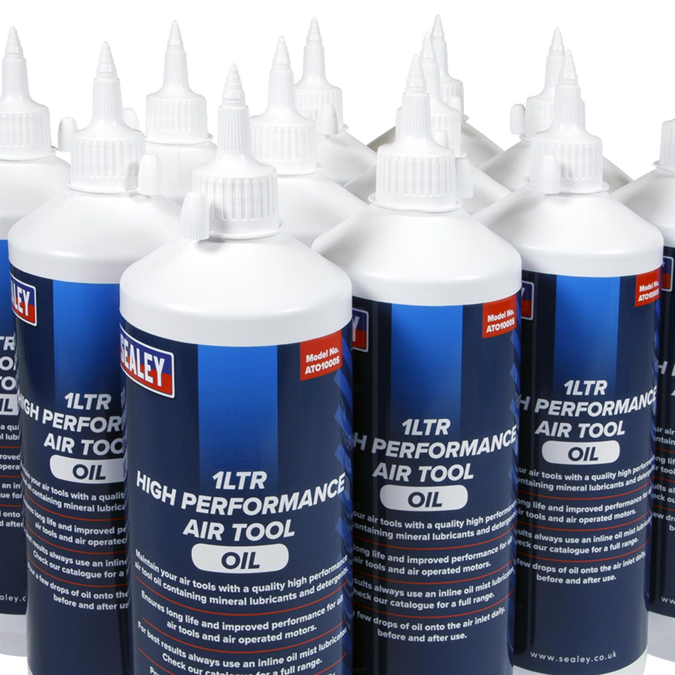 Sealey Air Tool Oil 1L Pack of 12  Quality High Performance air tool oil