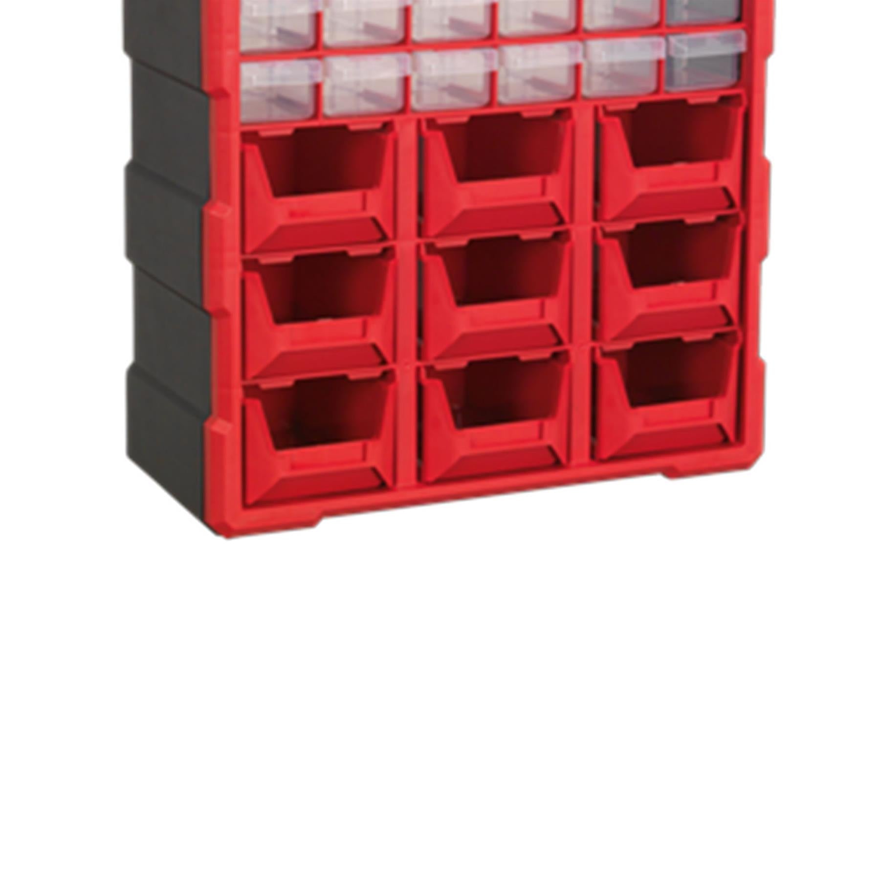 Sealey Cabinet Box 39 Drawer - Red/Black